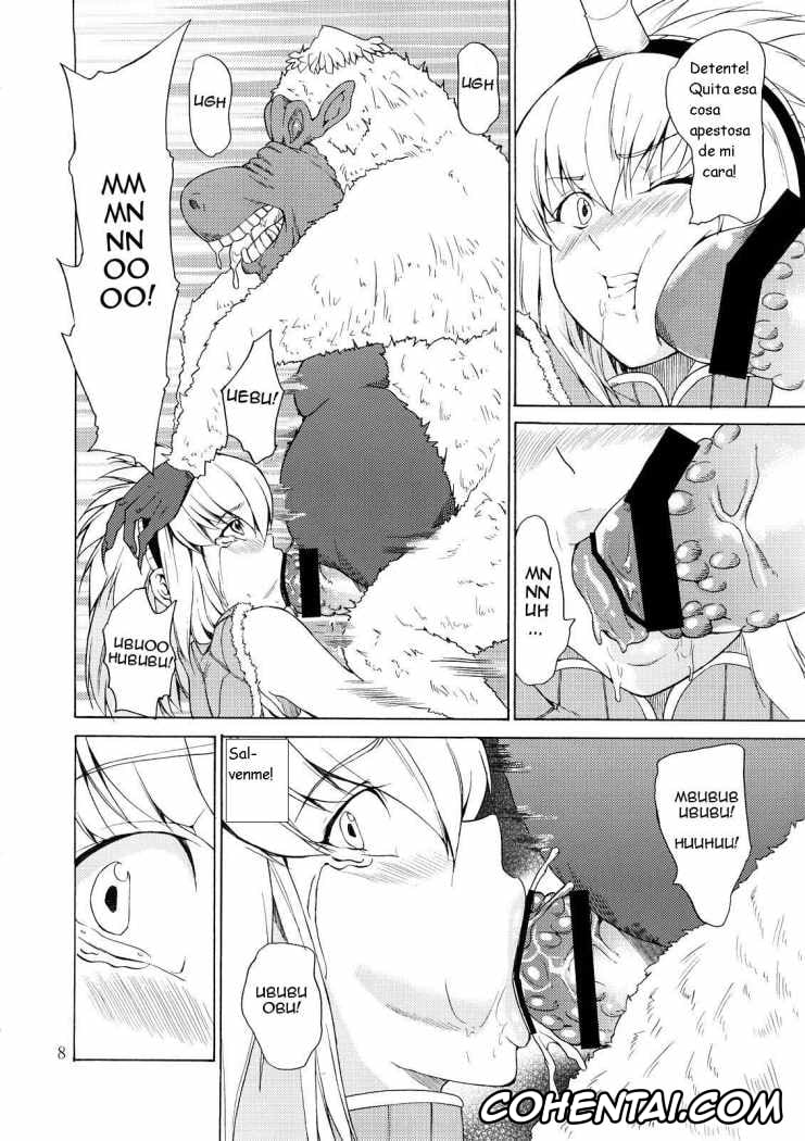 Monster Hunter porno, Kirin porno, MONHAN erontier (Monster Hunter), pagina 8