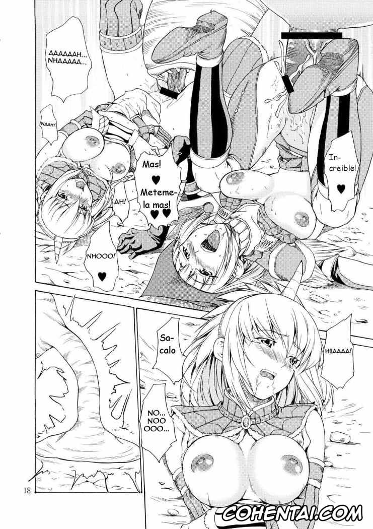 Monster Hunter hentai, Kirin hentai, MONHAN erontier (Monster Hunter), pagina 18