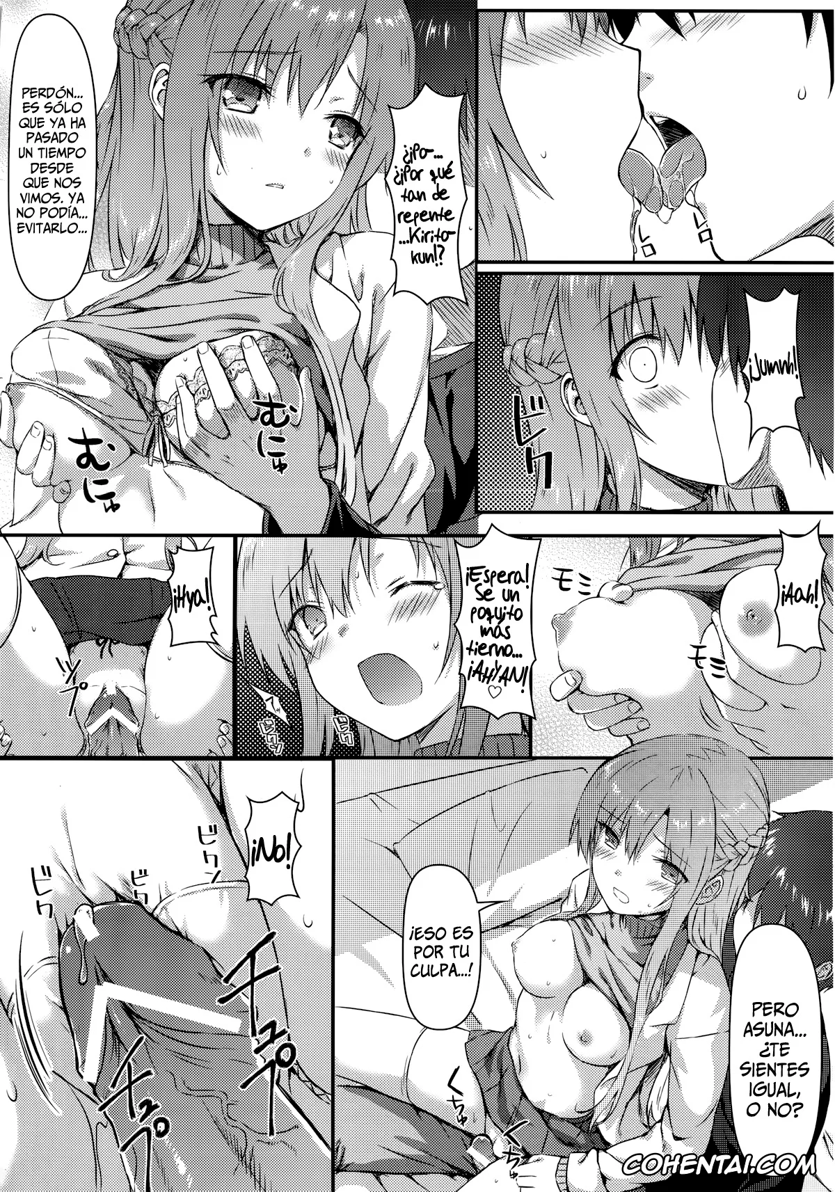 Sword Art Online porno, Asuna Yuuki porno, Kazuto Kirigaya | Kirito porno, Motto Sugoku Amai Onegai (Sword Art Online), pagina 5