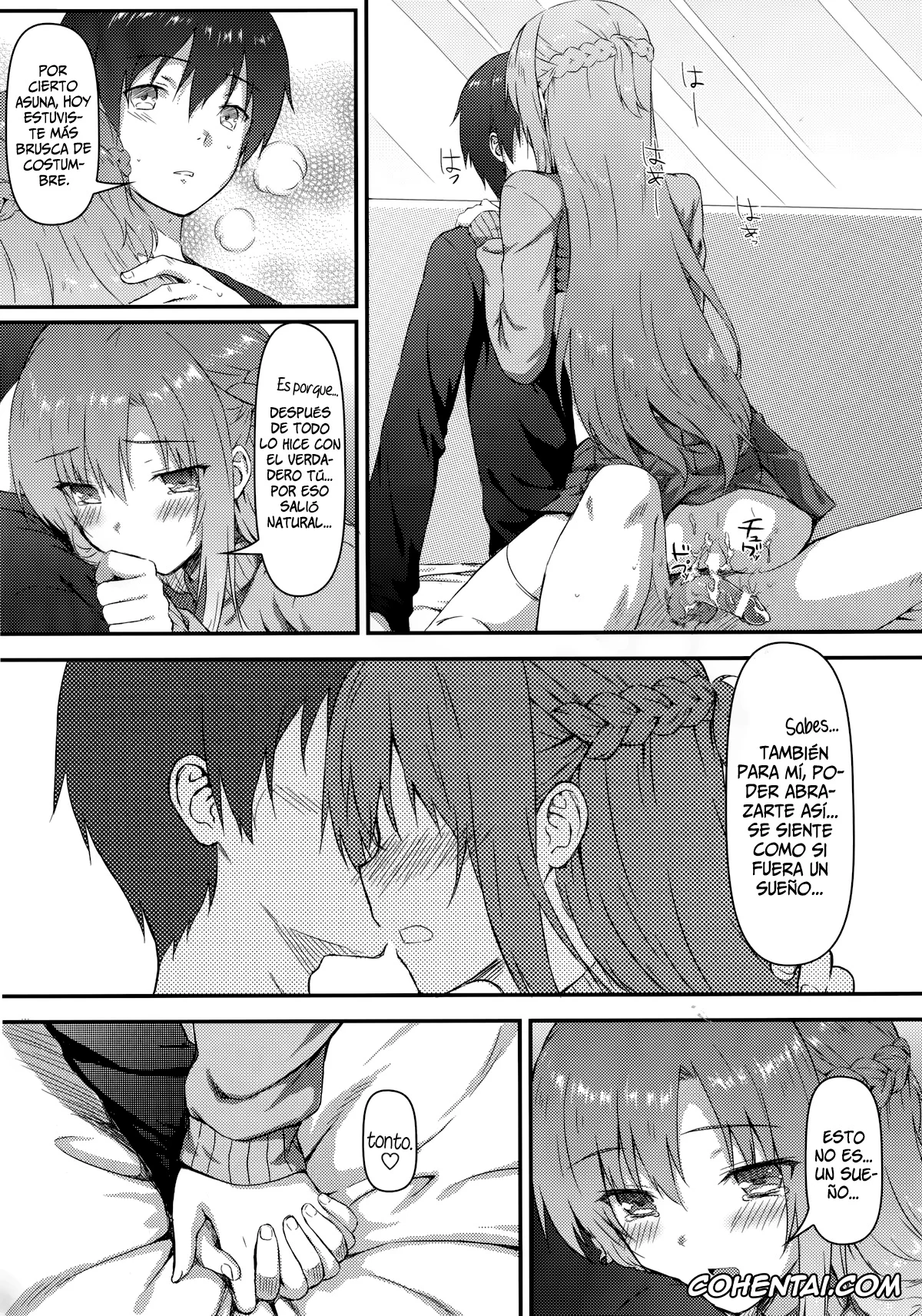 Sword Art Online porno, Asuna Yuuki porno, Kazuto Kirigaya | Kirito porno, Motto Sugoku Amai Onegai (Sword Art Online), pagina 17