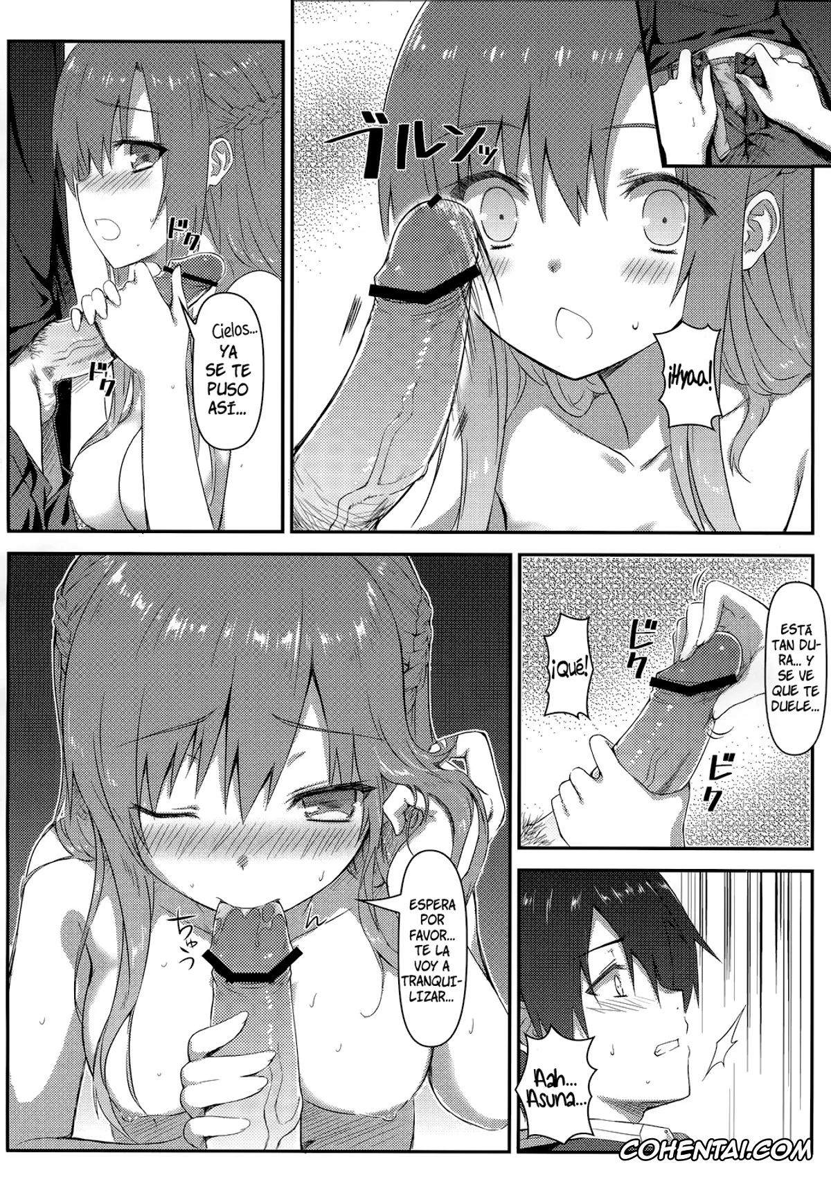 Sword Art Online porno, Asuna Yuuki porno, Kazuto Kirigaya | Kirito porno, Sugoku Amai Onegai (Sword Art Online), pagina 8