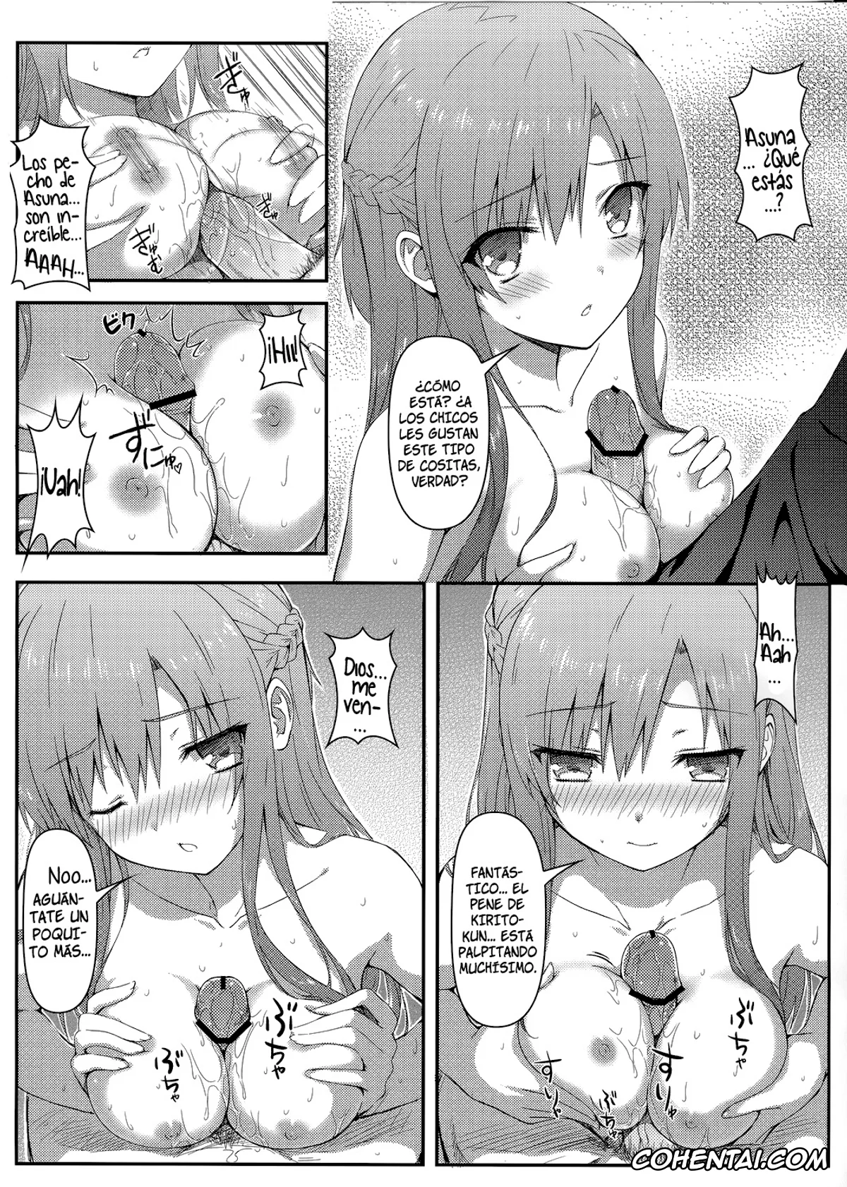 Sword Art Online xxx, Asuna Yuuki xxx, Kazuto Kirigaya | Kirito xxx, Sugoku Amai Onegai (Sword Art Online), pagina 10
