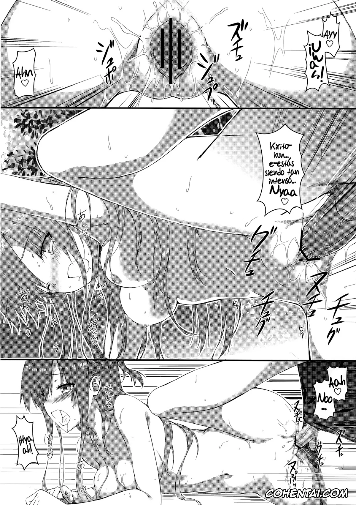 Sword Art Online hentai, Asuna Yuuki hentai, Kazuto Kirigaya | Kirito hentai, Sugoku Amai Onegai (Sword Art Online), pagina 18