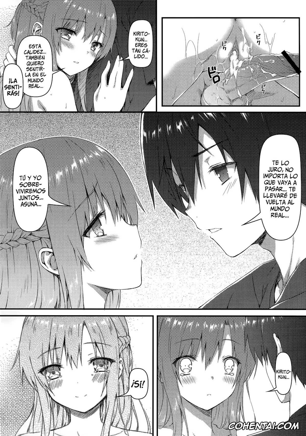 Sword Art Online hentai, Asuna Yuuki hentai, Kazuto Kirigaya | Kirito hentai, Sugoku Amai Onegai (Sword Art Online), pagina 21