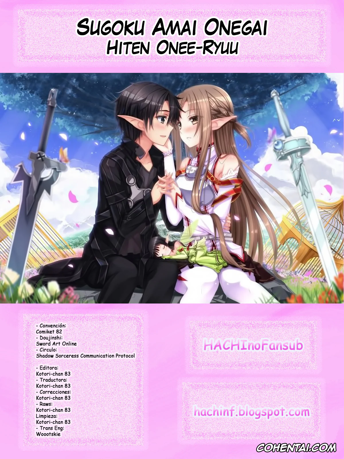 Sword Art Online xxx, Asuna Yuuki xxx, Kazuto Kirigaya | Kirito xxx, Sugoku Amai Onegai (Sword Art Online), pagina 25