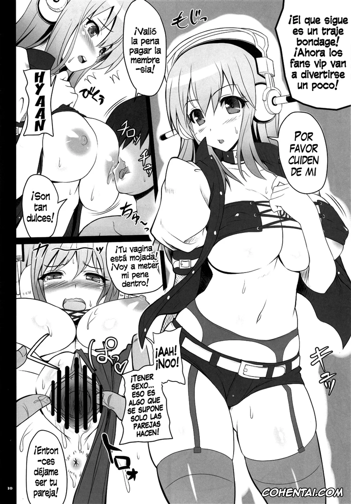 Super Sonico porno, Super Sonico porno, Best Shot! (Super Sonico), pagina 11