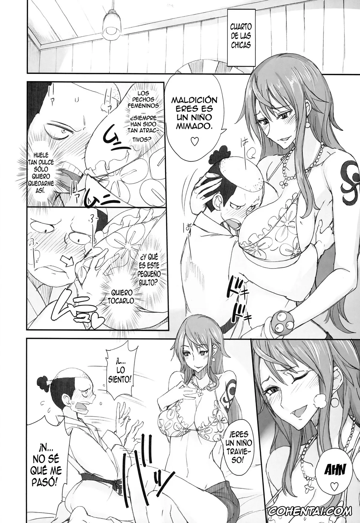 One Piece hentai, Kozuki Momonosuke hentai, Nami hentai, Nico Robin hentai, Grandline Chronicle 3 Momo ☆ Momo (One Piece), pagina 6