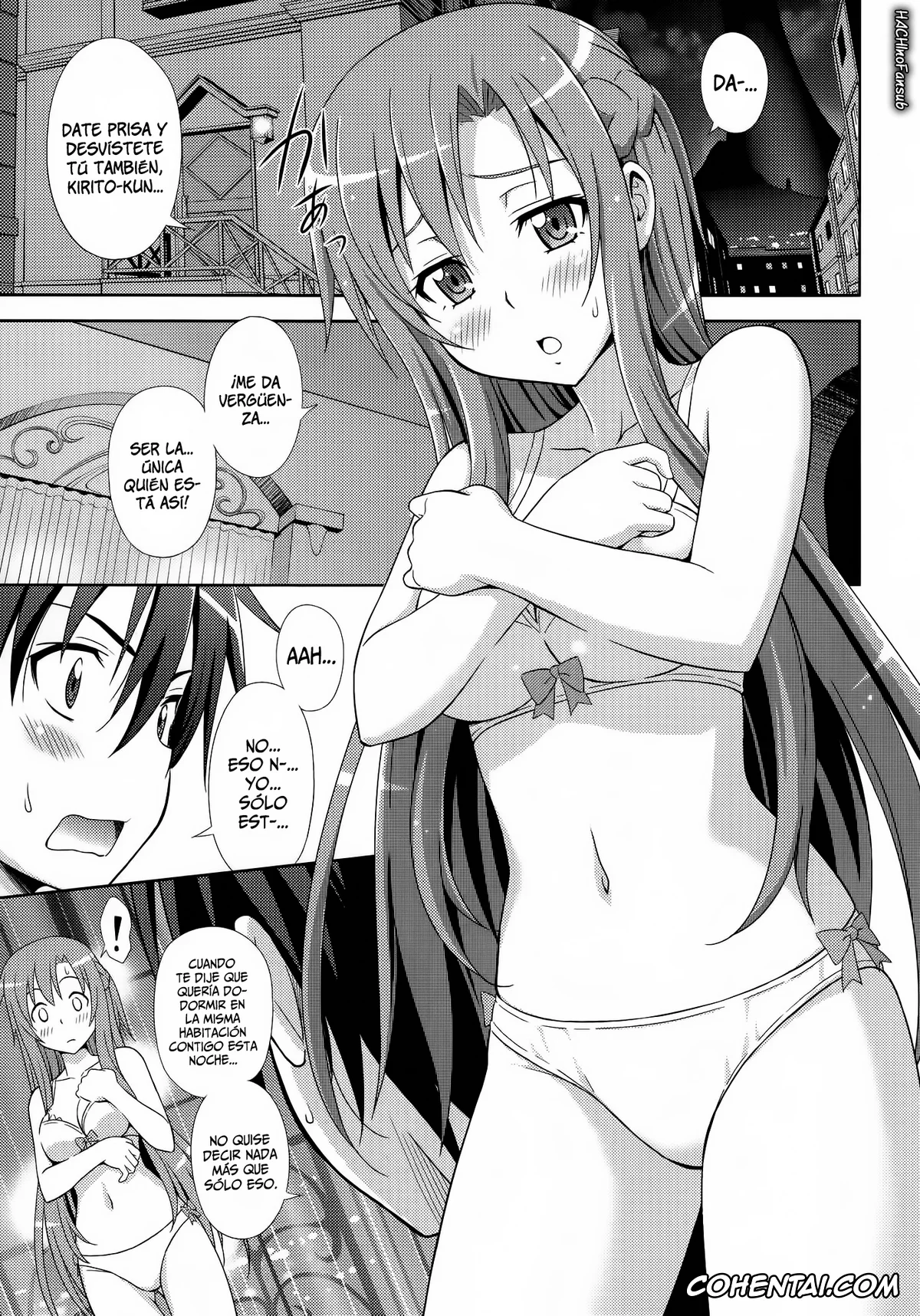 Sword Art Online xxx, Asuna Yuuki xxx, Kazuto Kirigaya | Kirito xxx, LOVE BIRDS (Sword Art Online), pagina 4