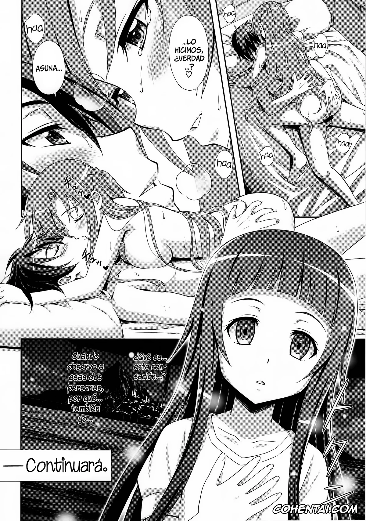 Sword Art Online hentai, Asuna Yuuki hentai, Kazuto Kirigaya | Kirito hentai, LOVE BIRDS (Sword Art Online), pagina 18