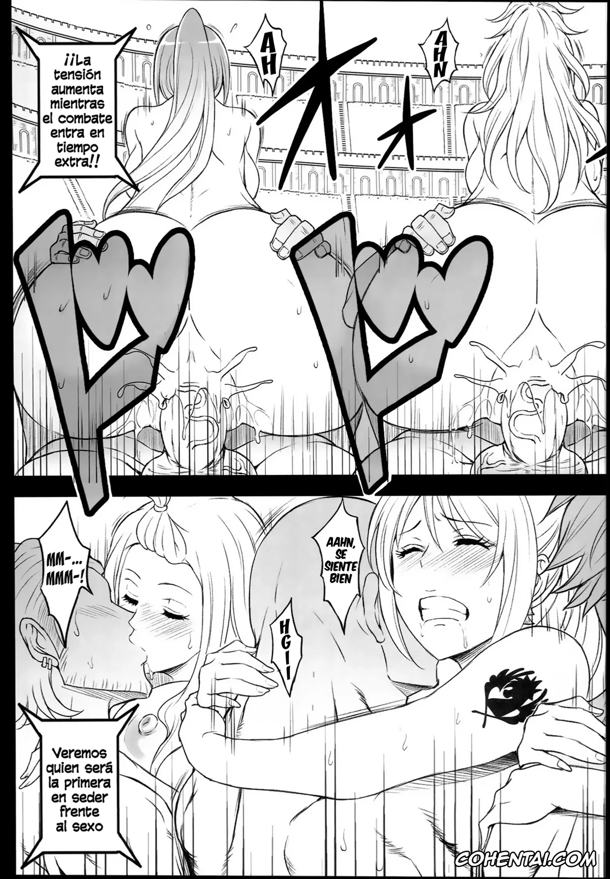 Fairy Tail hentai, Erza Scarlet hentai, Jenny Realight hentai, Lucy Heartfilia hentai, Mirajane Strauss hentai, Fairy Bitch (Fairy Tail), pagina 6