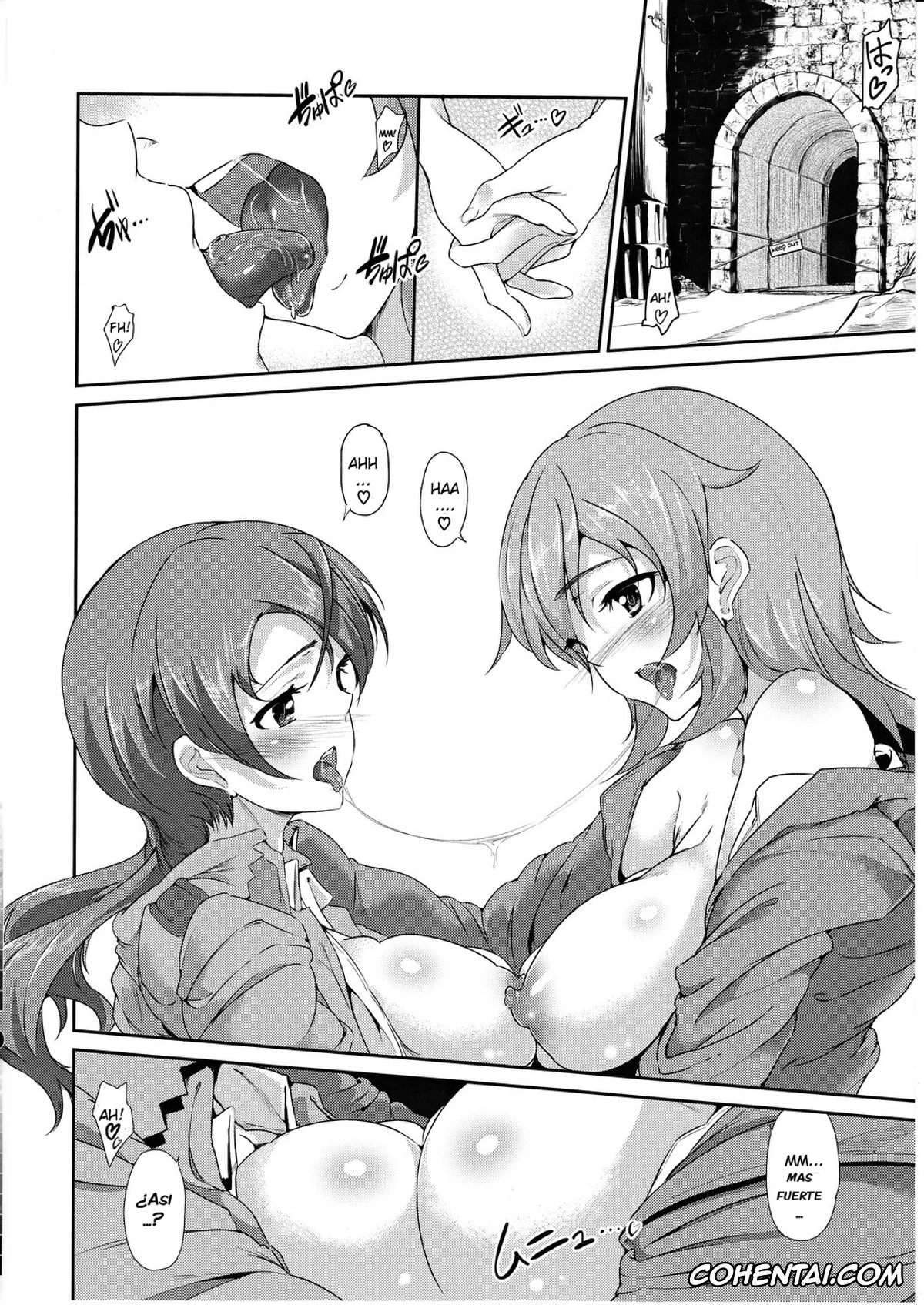 Strike Witches xxx, Charlotte E. Yeager xxx, Gertrud Barkhorn xxx, tabu Perrine no Mousou Katsugeki (Strike Witches), pagina 7