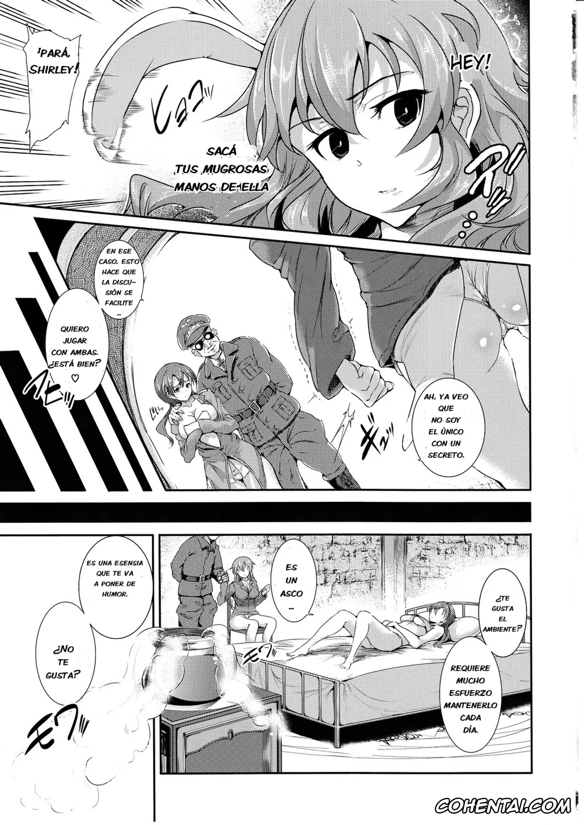 Strike Witches xxx, Charlotte E. Yeager xxx, Gertrud Barkhorn xxx, tabu Perrine no Mousou Katsugeki (Strike Witches), pagina 10