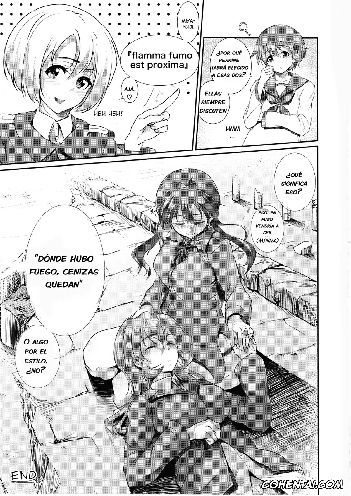 Strike Witches porno, Charlotte E. Yeager porno, Gertrud Barkhorn porno, tabu Perrine no Mousou Katsugeki (Strike Witches), pagina 26