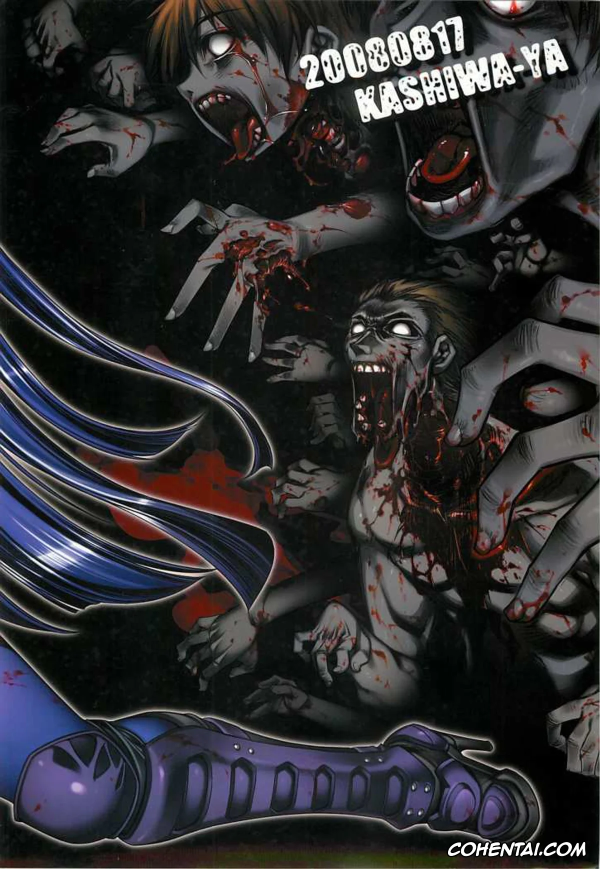 Highschool Of The Dead porno, Kohta Hirano porno, Rei Miyamoto porno, Saeko Busujima porno, Saya Takagi porno, Takashi Komuro porno, DAWN (OR) HIGH SCHOOL OF THE DEAD (HIGHSCHOOL OF THE DEAD), pagina 23