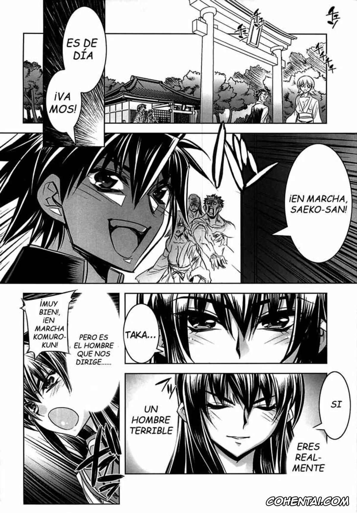 Highschool Of The Dead xxx, Kohta Hirano xxx, Rei Miyamoto xxx, Saeko Busujima xxx, Saya Takagi xxx, Takashi Komuro xxx, DAWN (OR) HIGH SCHOOL OF THE DEAD (HIGHSCHOOL OF THE DEAD), pagina 37