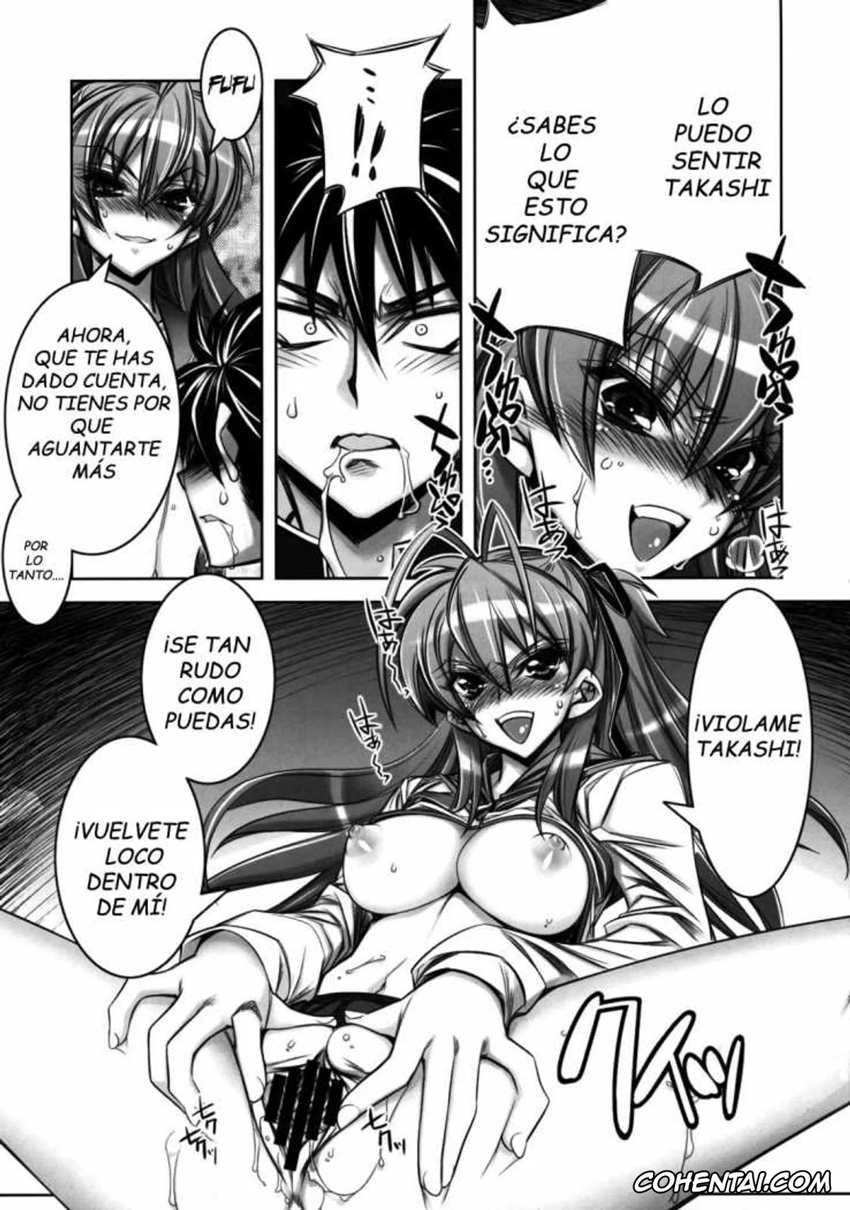 Highschool Of The Dead porno, Kohta Hirano porno, Rei Miyamoto porno, Saeko Busujima porno, Saya Takagi porno, Takashi Komuro porno, DAWN (OR) HIGH SCHOOL OF THE DEAD (HIGHSCHOOL OF THE DEAD), pagina 50