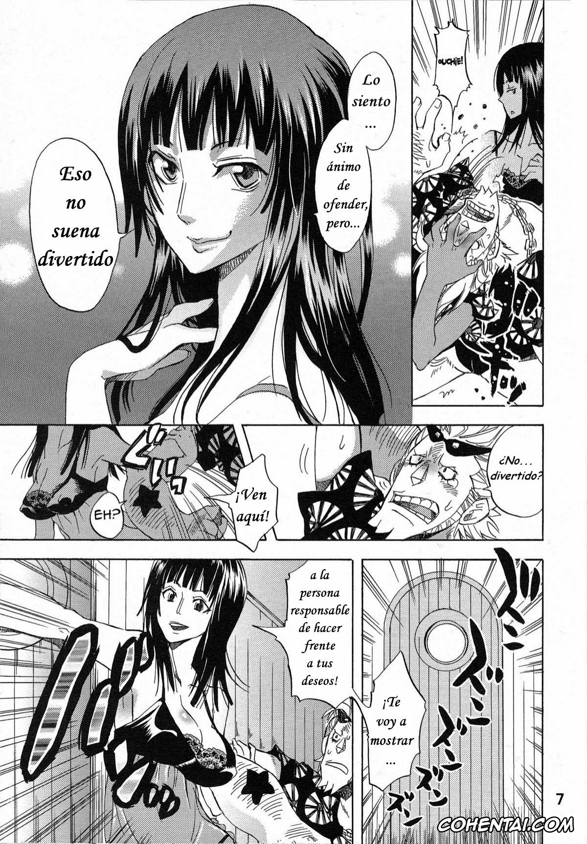 One Piece hentai, Franky hentai, Nami hentai, Nico Robin hentai, Roronoa Zoro hentai, Yokujou Rensa ~Nami ver.~ (One Piece), pagina 6