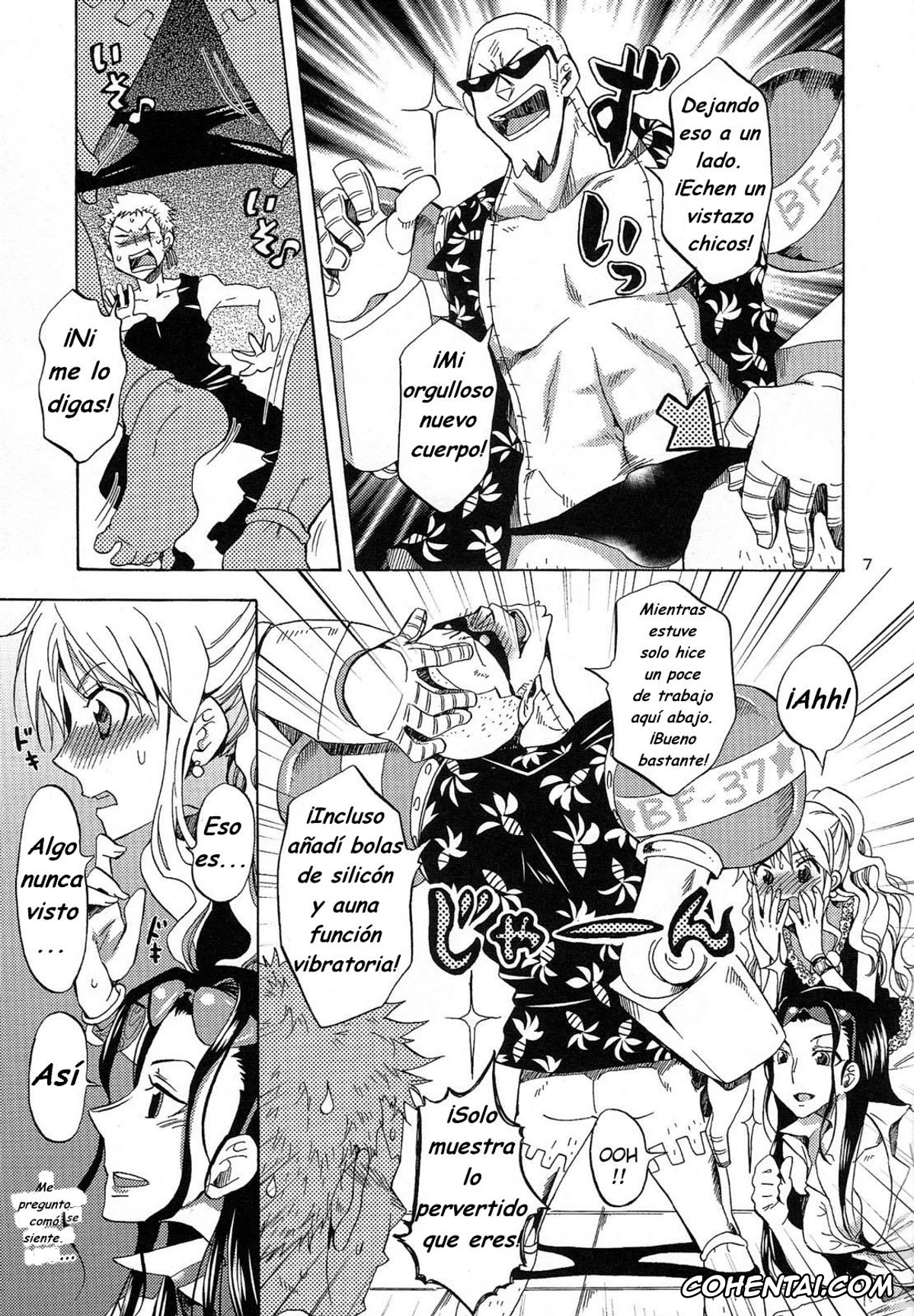 One Piece hentai, Nami hentai, Roronoa Zoro hentai, Kankitsukei Kanojo (One Piece), pagina 6