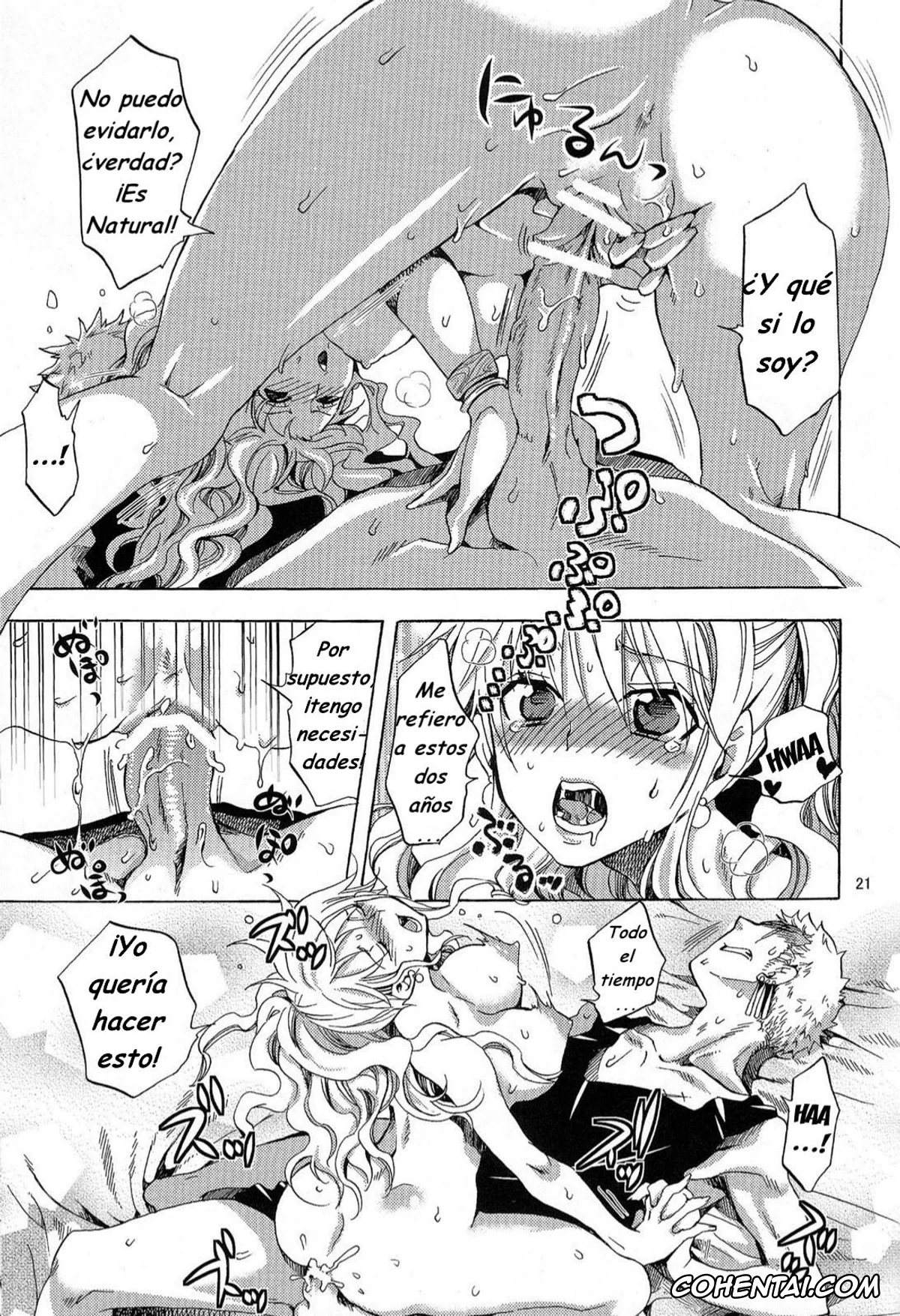 One Piece porno, Nami porno, Roronoa Zoro porno, Kankitsukei Kanojo (One Piece), pagina 20