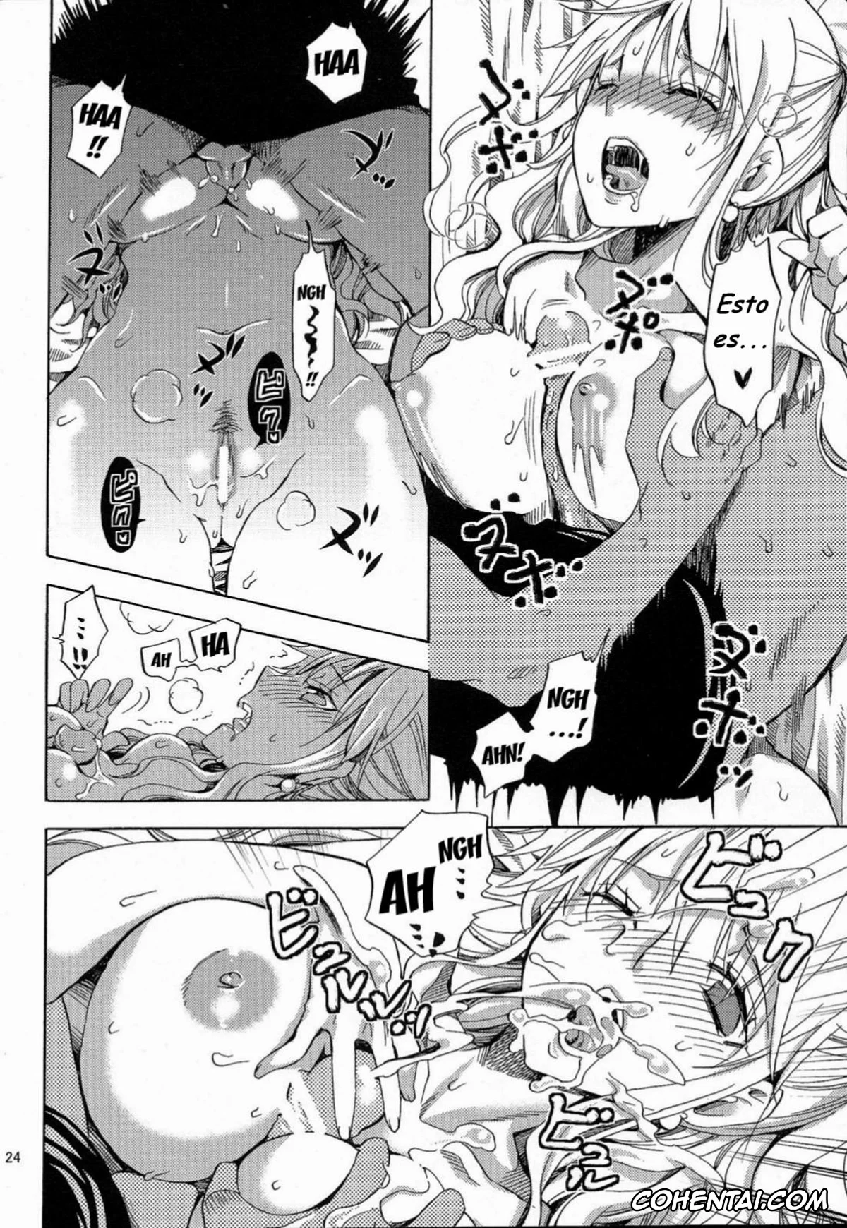 One Piece porno, Nami porno, Roronoa Zoro porno, Kankitsukei Kanojo (One Piece), pagina 23