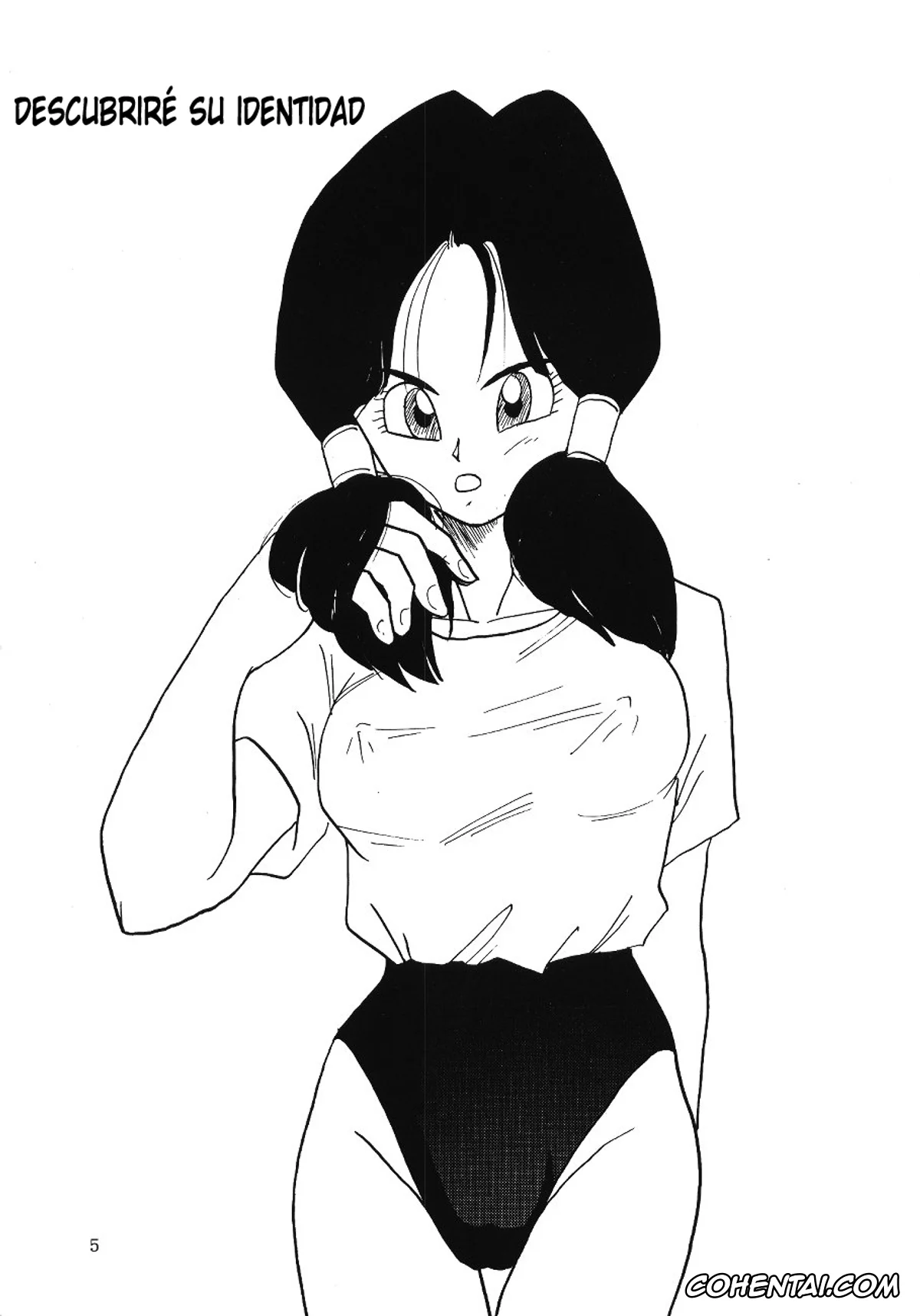 Dragon Ball Z xxx, Son Gohan xxx, Videl xxx, Watashi wa kare no mimoto o akiraka ni shimasu (Dragon Ball Z), pagina 1