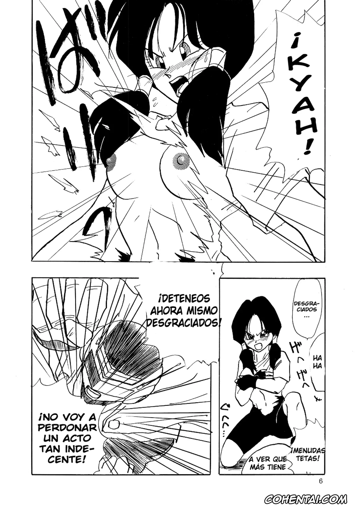 Dragon Ball Z porno, Son Gohan porno, Videl porno, Watashi wa kare no mimoto o akiraka ni shimasu (Dragon Ball Z), pagina 2