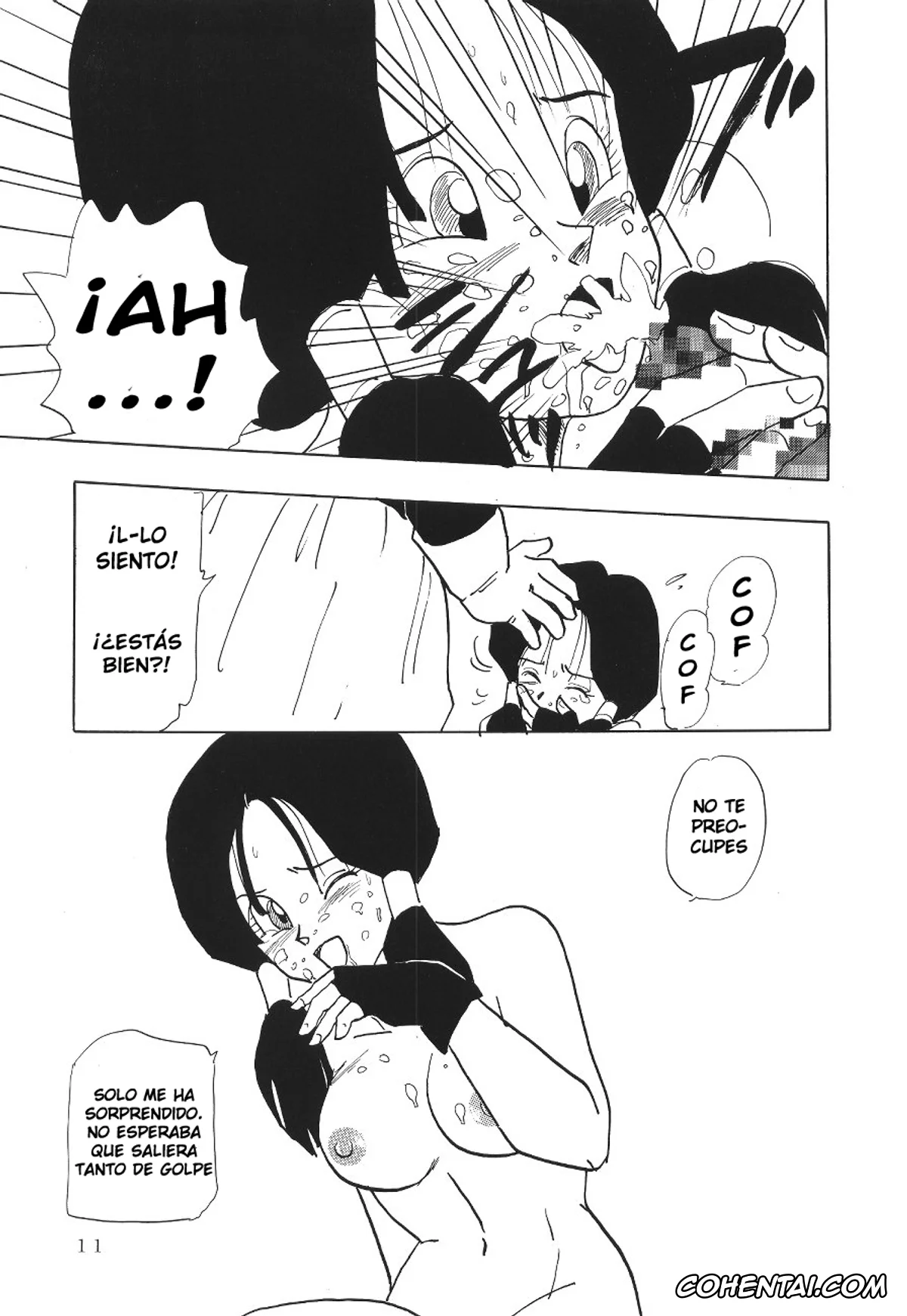 Dragon Ball Z xxx, Son Gohan xxx, Videl xxx, Watashi wa kare no mimoto o akiraka ni shimasu (Dragon Ball Z), pagina 7