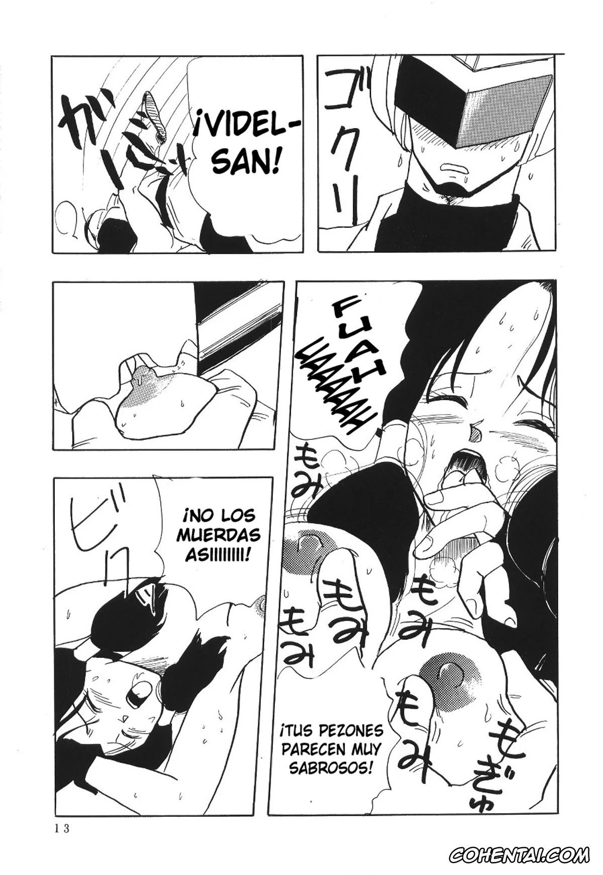 Dragon Ball Z hentai, Son Gohan hentai, Videl hentai, Watashi wa kare no mimoto o akiraka ni shimasu (Dragon Ball Z), pagina 9