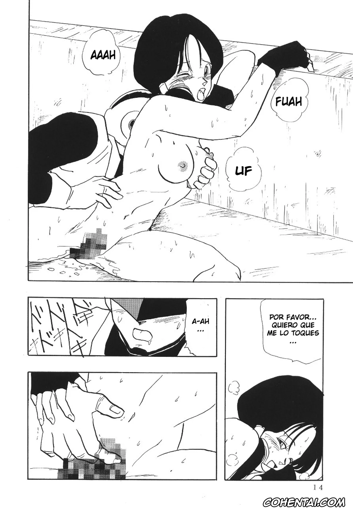 Dragon Ball Z xxx, Son Gohan xxx, Videl xxx, Watashi wa kare no mimoto o akiraka ni shimasu (Dragon Ball Z), pagina 10