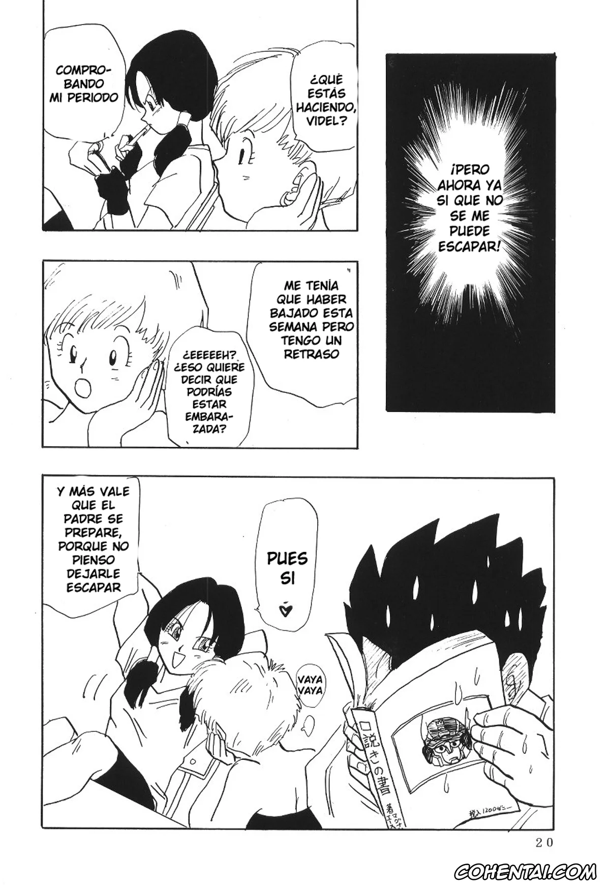 Dragon Ball Z xxx, Son Gohan xxx, Videl xxx, Watashi wa kare no mimoto o akiraka ni shimasu (Dragon Ball Z), pagina 16