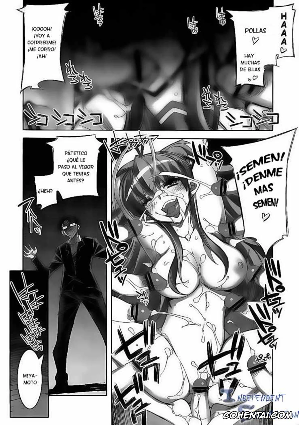 Highschool Of The Dead hentai, Kohta Hirano hentai, Rei Miyamoto hentai, Saeko Busujima hentai, Saya Takagi hentai, Takashi Komuro hentai, Suck of the Dead (Highschool of the Dead), pagina 15