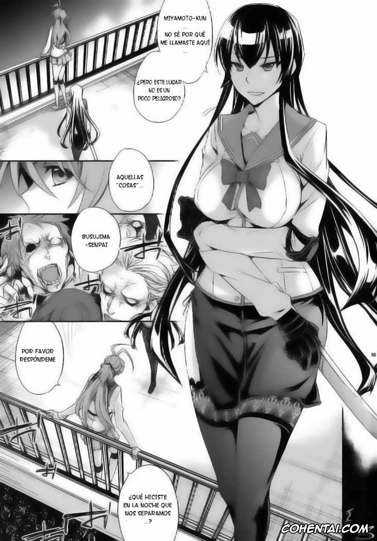 Highschool Of The Dead porno, Pokemon | Pocket Monsters porno, Rei Miyamoto porno, Saeko Busujima porno, RAPE OF THE DEAD (Highschool of the Dead), pagina 2