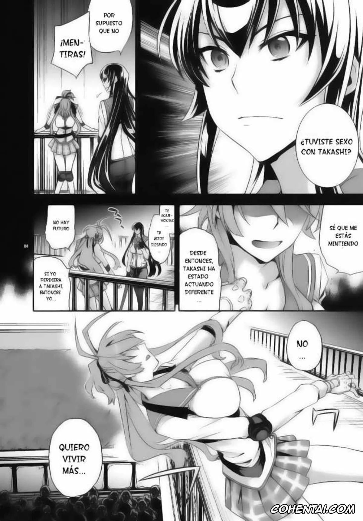 Highschool Of The Dead hentai, Pokemon | Pocket Monsters hentai, Rei Miyamoto hentai, Saeko Busujima hentai, RAPE OF THE DEAD (Highschool of the Dead), pagina 3