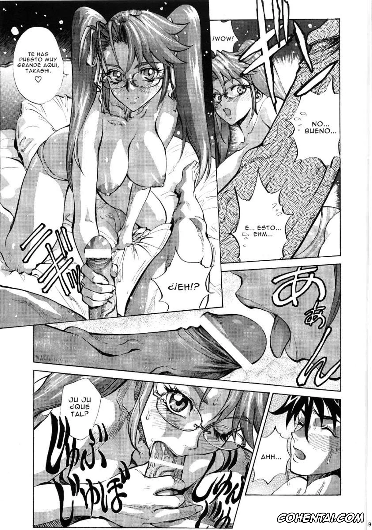 Highschool Of The Dead porno, Rei Miyamoto porno, Saya Takagi porno, Takashi Komuro porno, Saya Rei (Gakuen Mokushiroku Highschool of the Dead), pagina 8