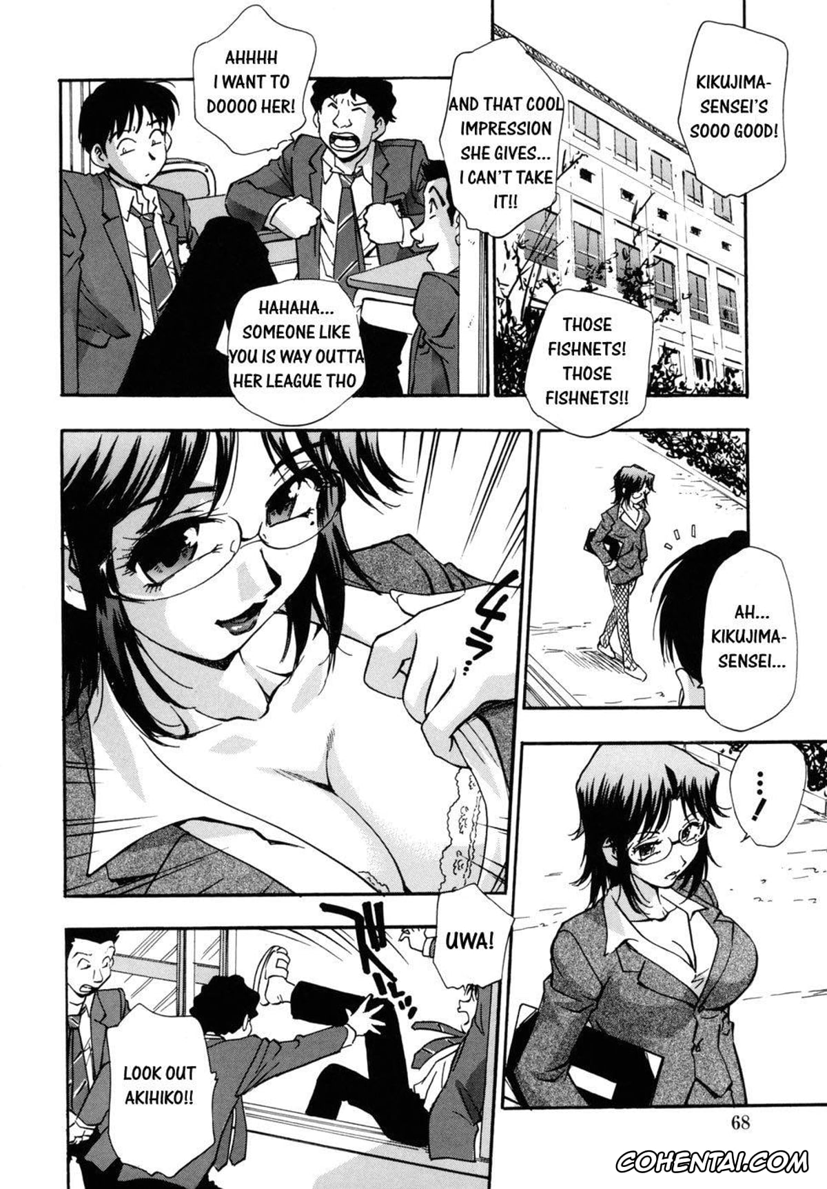 Manga xxx, Tankoubon xxx, Hounyuu Hyakkei, pagina 70