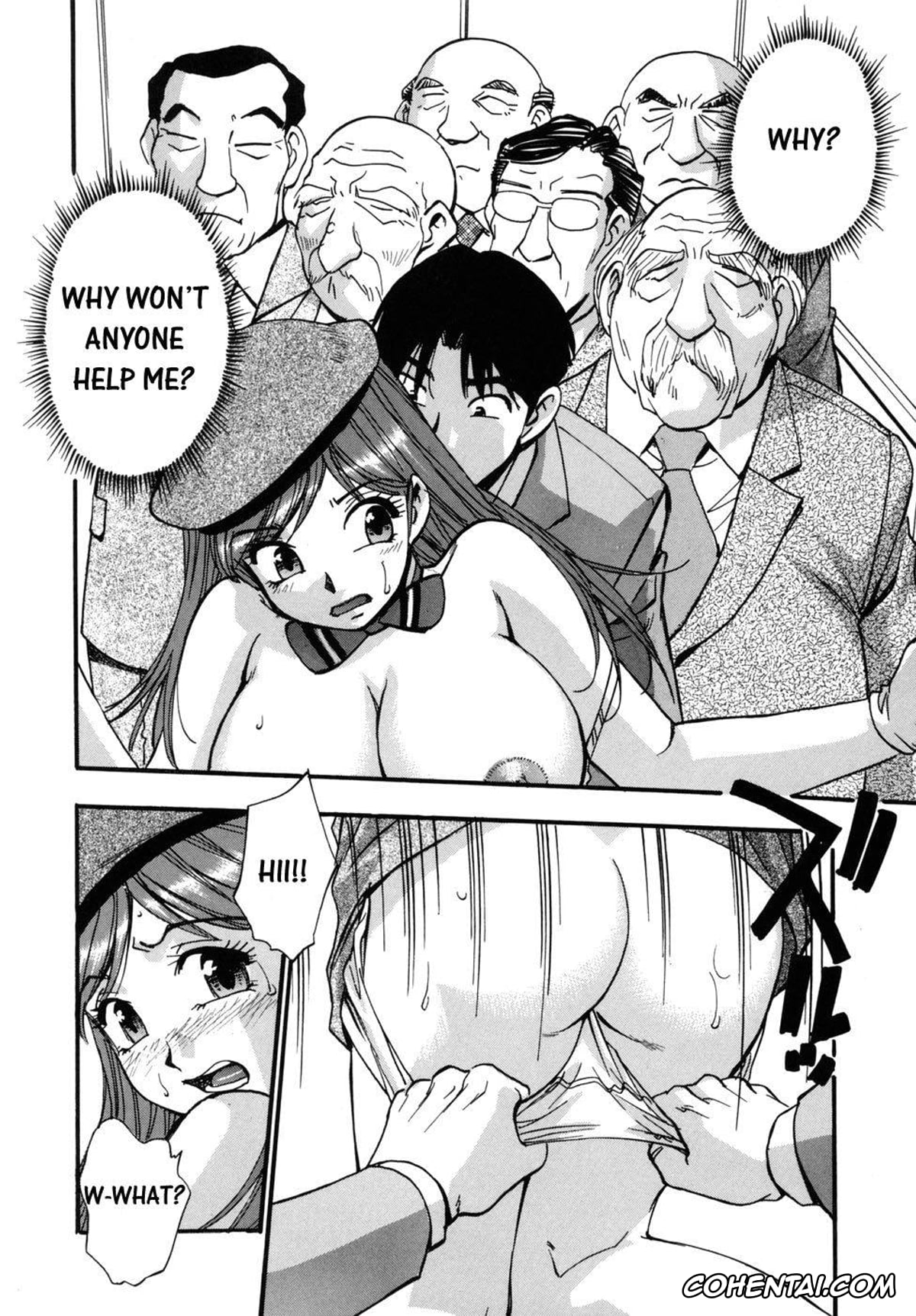 Manga porno, Tankoubon porno, Hounyuu Hyakkei, pagina 170