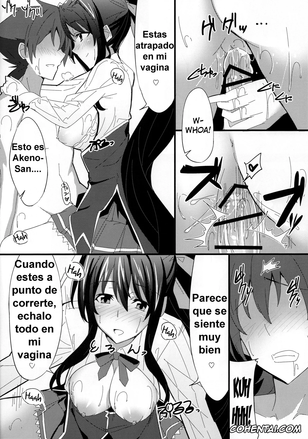 Highschool DxD porno, Akeno Himejima porno, Issei Hyoudou porno, Ero Hon 3 (Highschool DxD), pagina 11