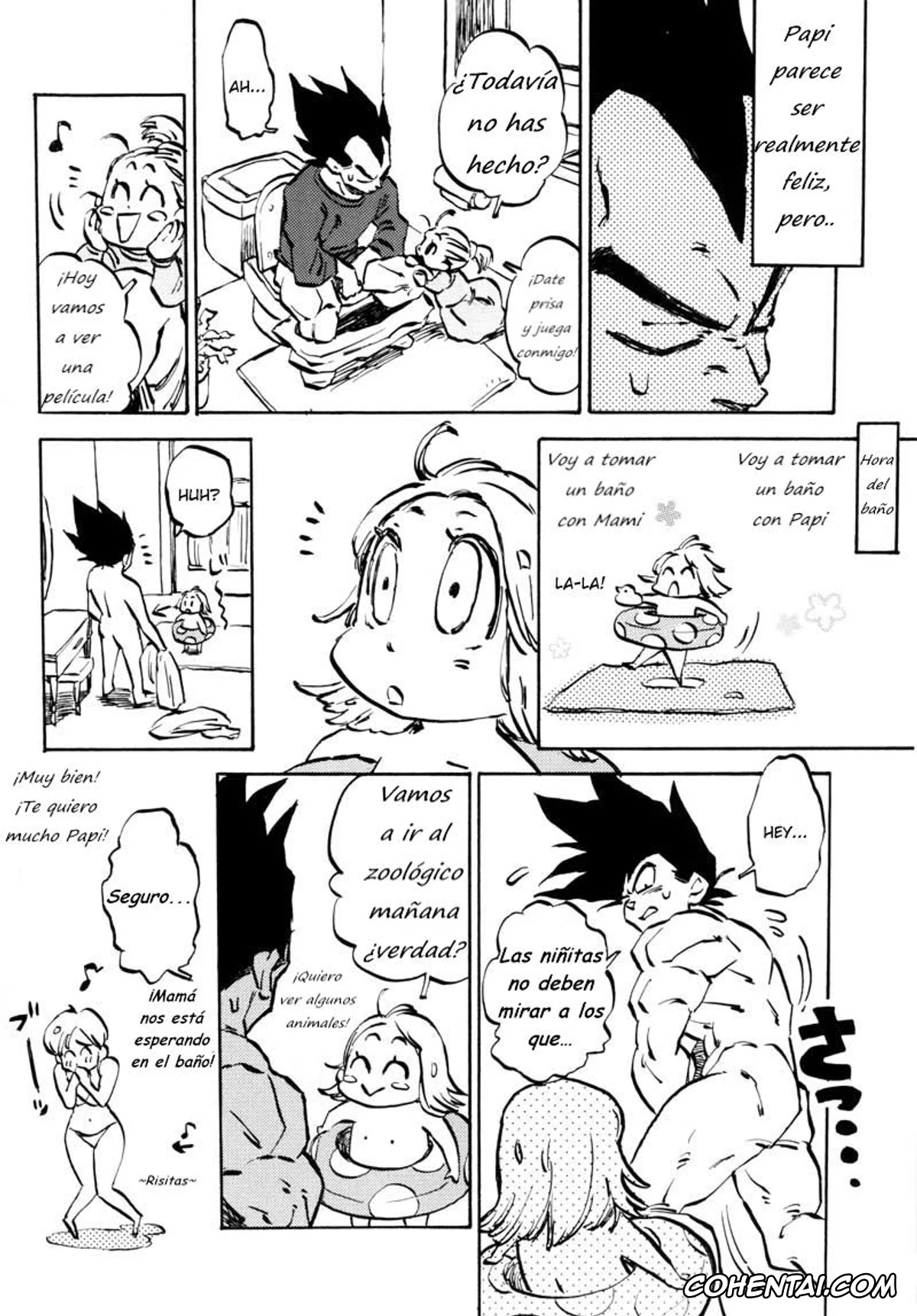 Dragon Ball Z xxx, Bulma Briefs xxx, Vegeta xxx, Bulma’s OVERDRIVE! (Dragon Ball Z), pagina 4