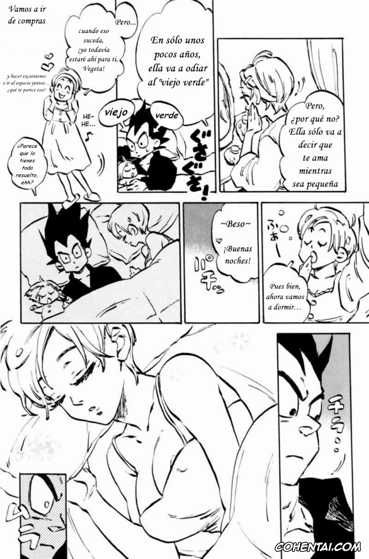 Dragon Ball Z hentai, Bulma Briefs hentai, Vegeta hentai, Bulma’s OVERDRIVE! (Dragon Ball Z), pagina 6