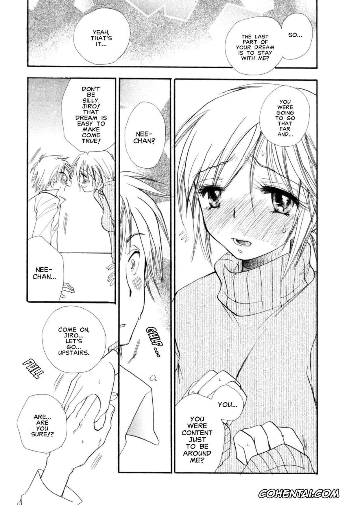 Original hentai, Issho ni Iyou ne (Moe-Nee), pagina 9