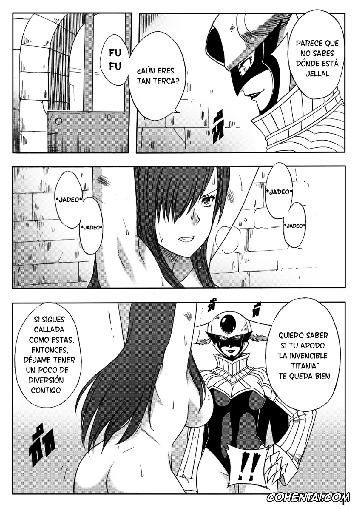 Fairy Tail porno, Erza Scarlet porno, Silver porno, Fairy Tail 365.5.1 The End of Titania (Fairy Tail), pagina 5