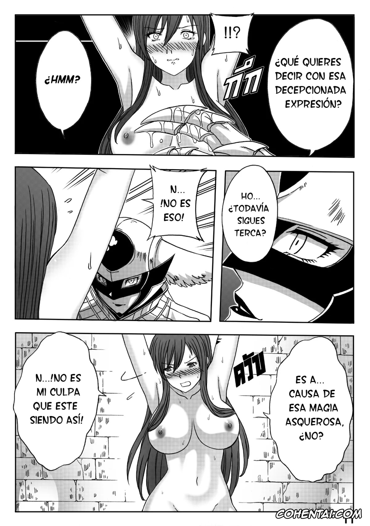 Fairy Tail hentai, Erza Scarlet hentai, Silver hentai, Fairy Tail 365.5.1 The End of Titania (Fairy Tail), pagina 15
