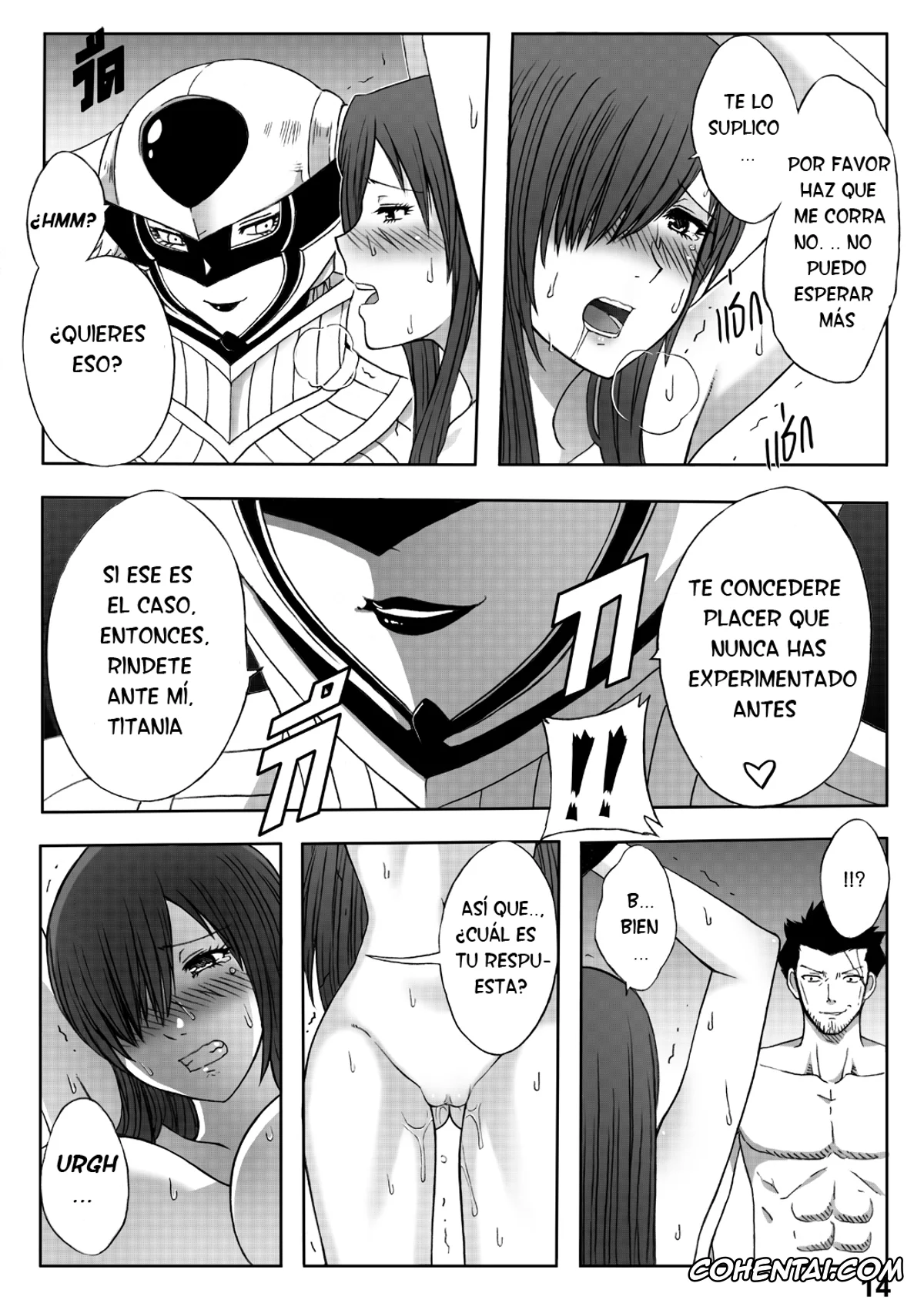 Fairy Tail hentai, Erza Scarlet hentai, Silver hentai, Fairy Tail 365.5.1 The End of Titania (Fairy Tail), pagina 18