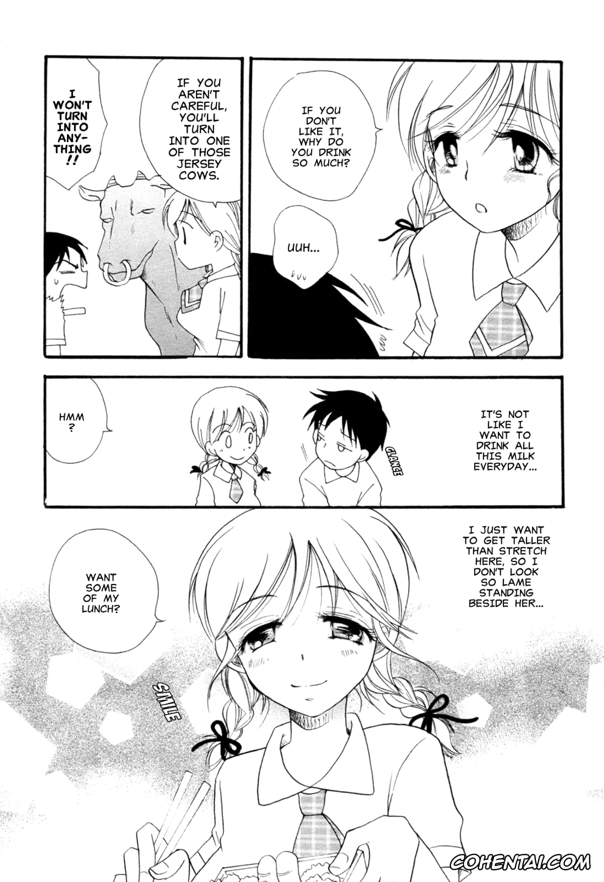 Revistas hentai, Comic Revolution hentai, Milk Time (Comic Revolution Vol. 1), pagina 3