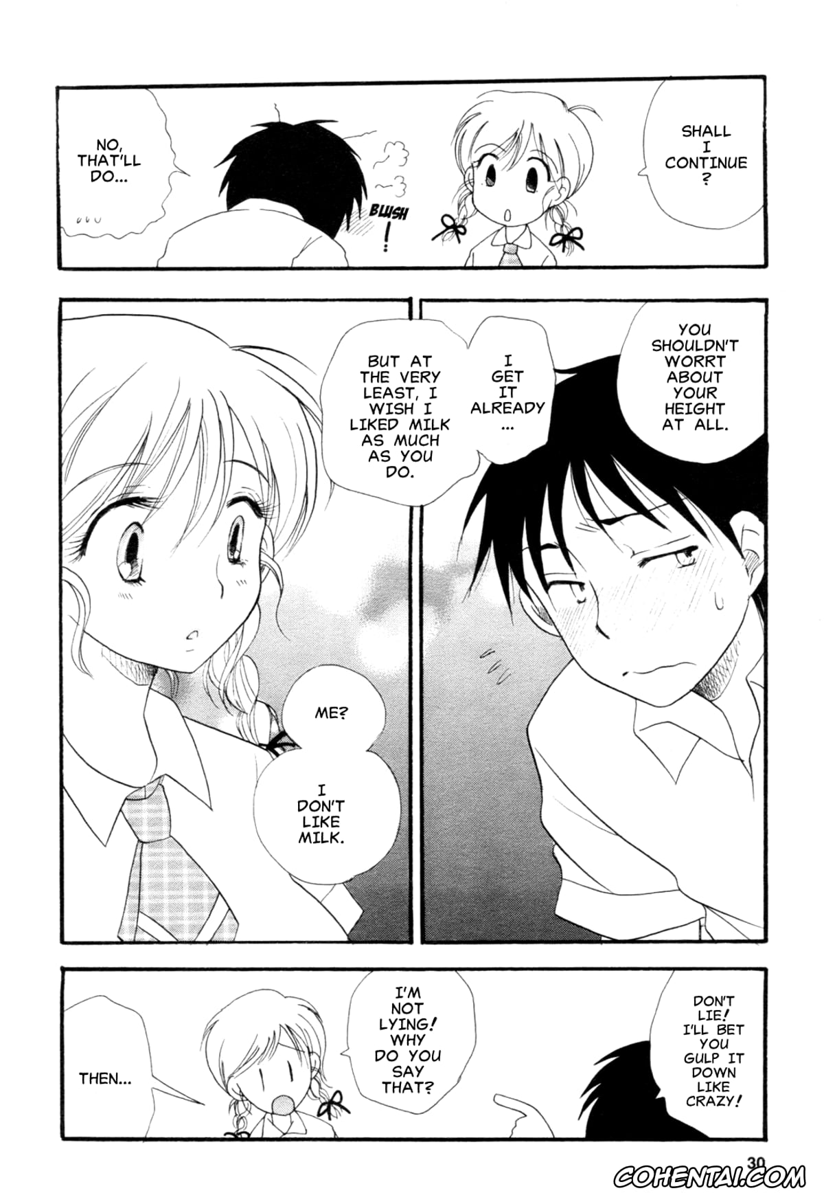 Revistas hentai, Comic Revolution hentai, Milk Time (Comic Revolution Vol. 1), pagina 6