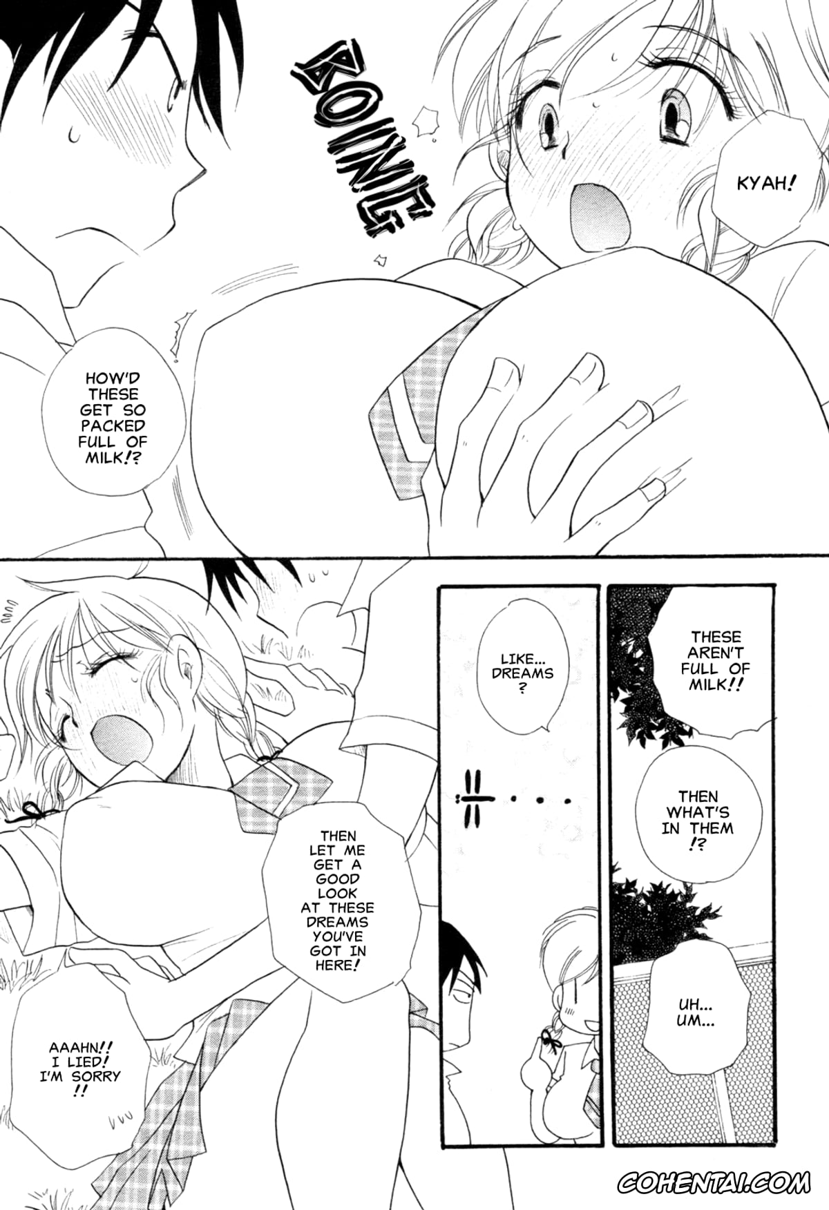Revistas xxx, Comic Revolution xxx, Milk Time (Comic Revolution Vol. 1), pagina 7