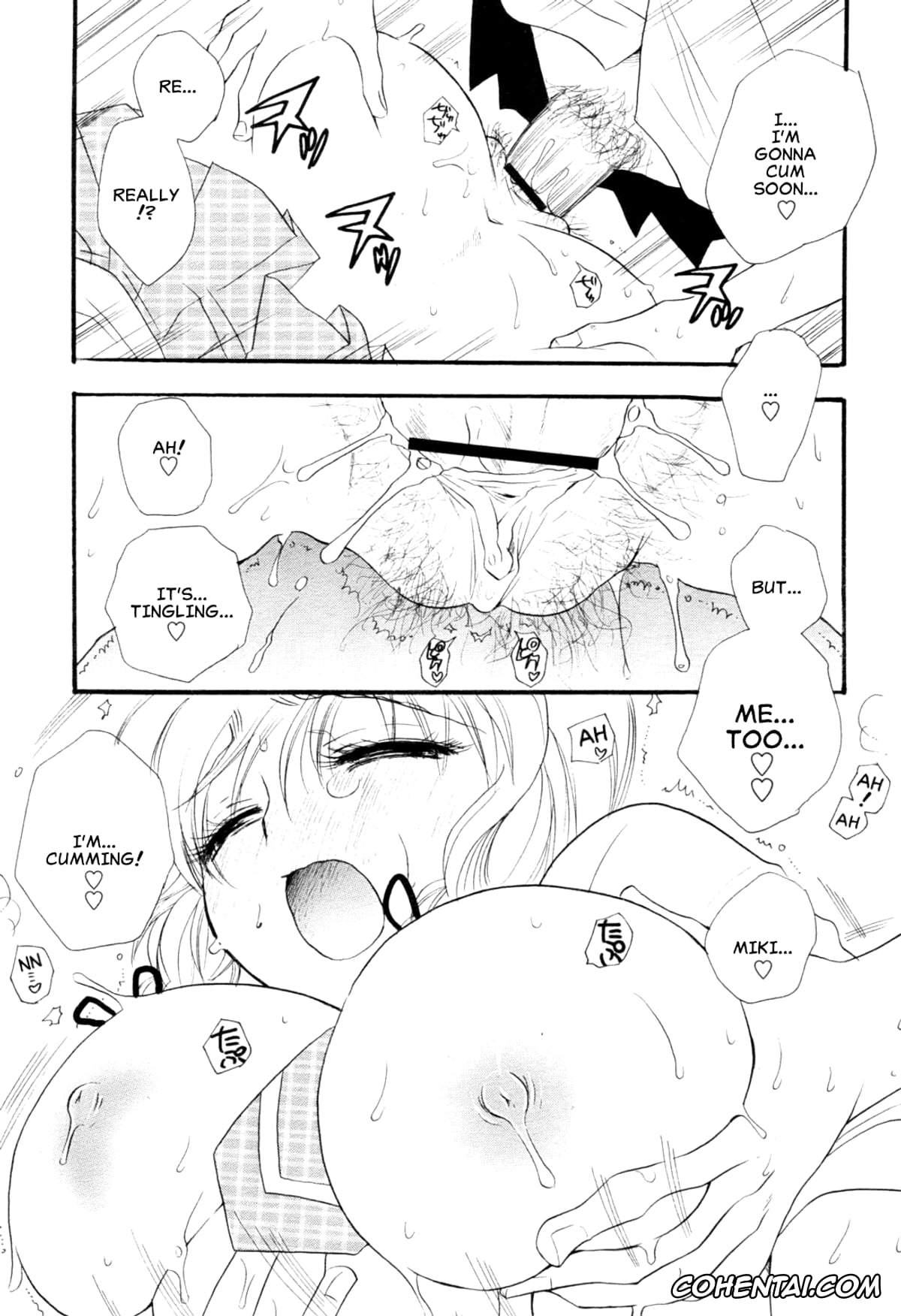 Revistas hentai, Comic Revolution hentai, Milk Time (Comic Revolution Vol. 1), pagina 15