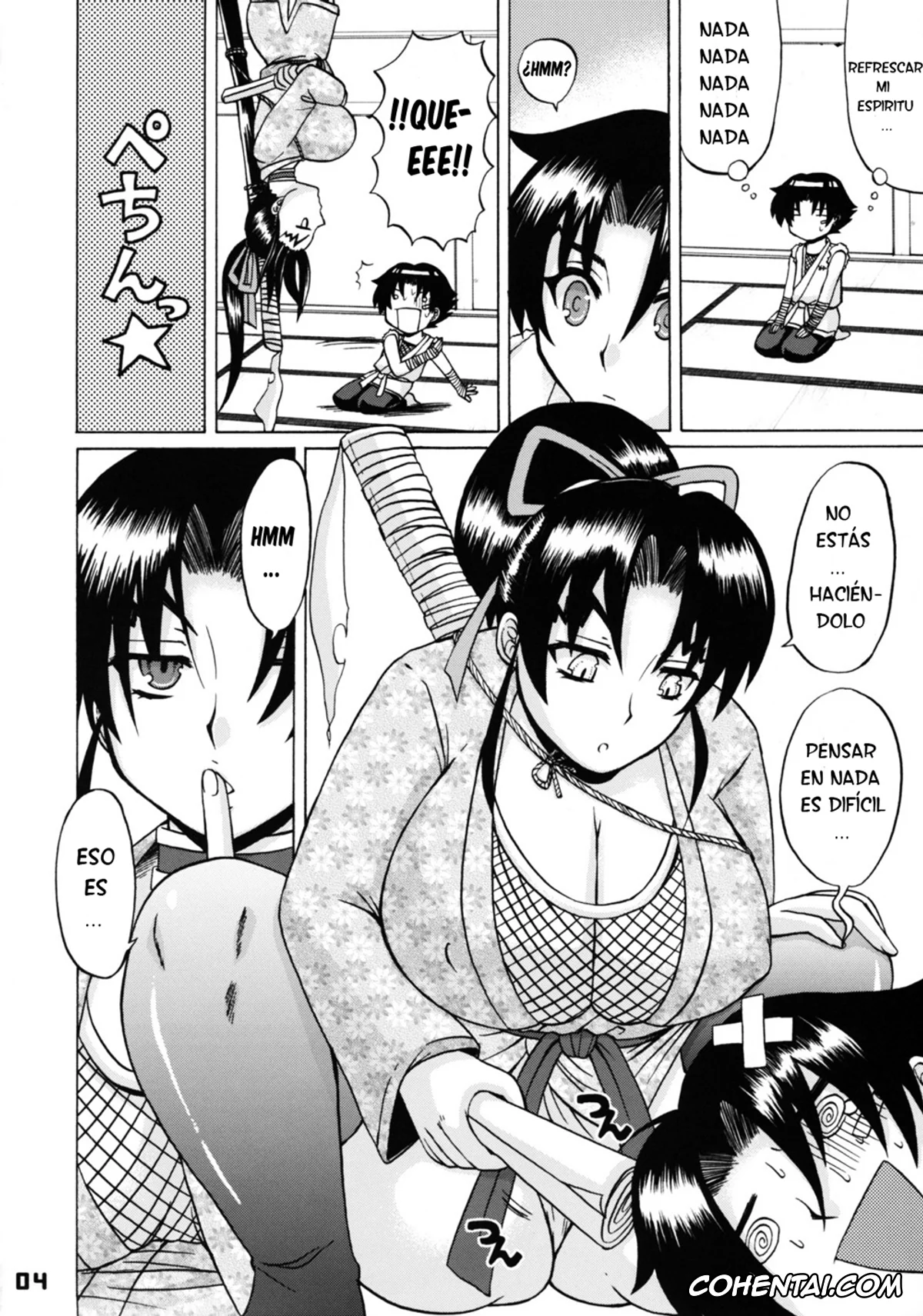 Historys Strongest Disciple Kenichi | Shijou Saikyou No Deshi Kenichi hentai, Kenichi Shirahama hentai, Shigure Kosaka hentai, Shijou Saikyou no Deshi no Shishou Shigure 4 (History’s Strongest Disciple Kenichi), pagina 3