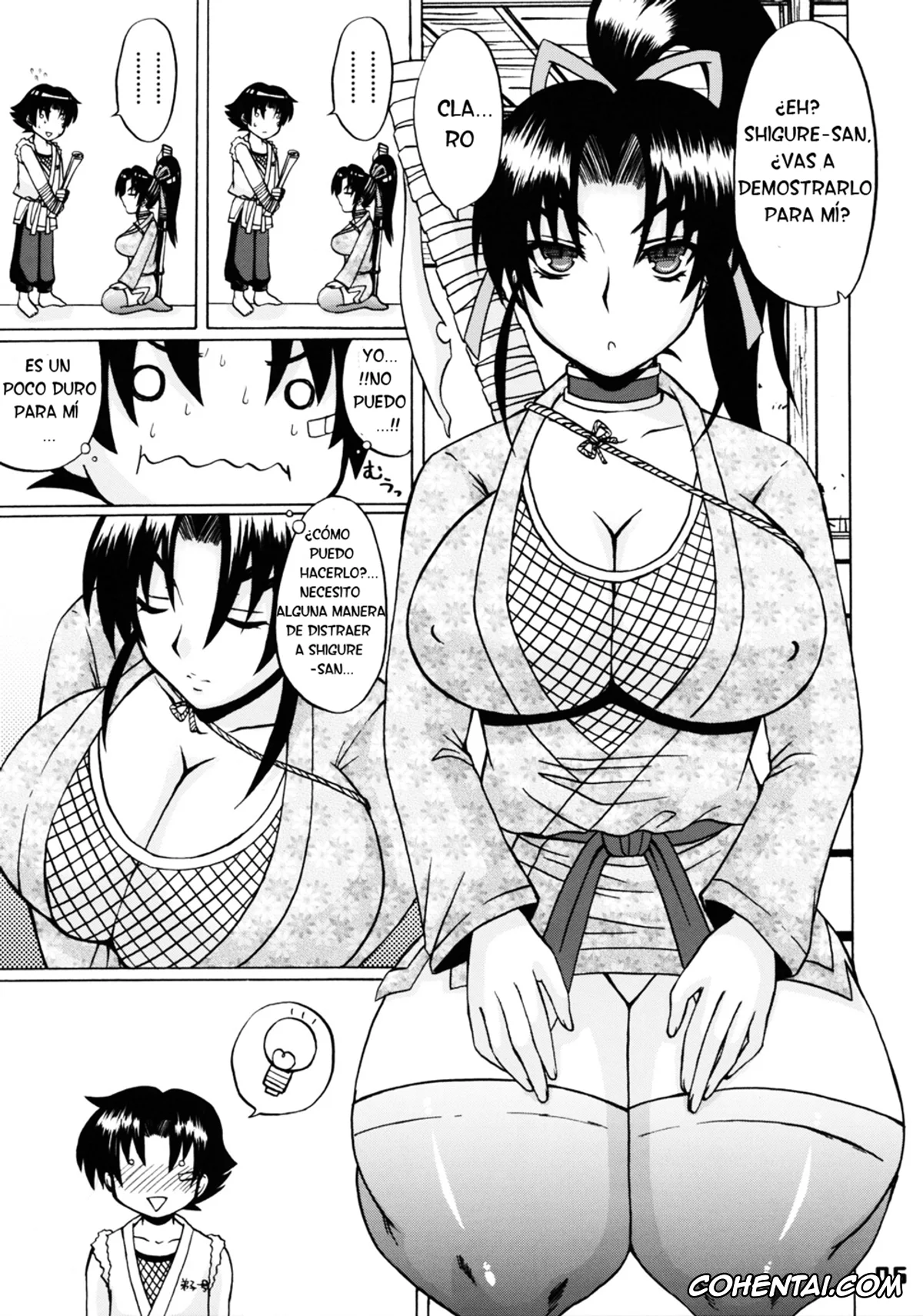 Historys Strongest Disciple Kenichi | Shijou Saikyou No Deshi Kenichi xxx, Kenichi Shirahama xxx, Shigure Kosaka xxx, Shijou Saikyou no Deshi no Shishou Shigure 4 (History’s Strongest Disciple Kenichi), pagina 4