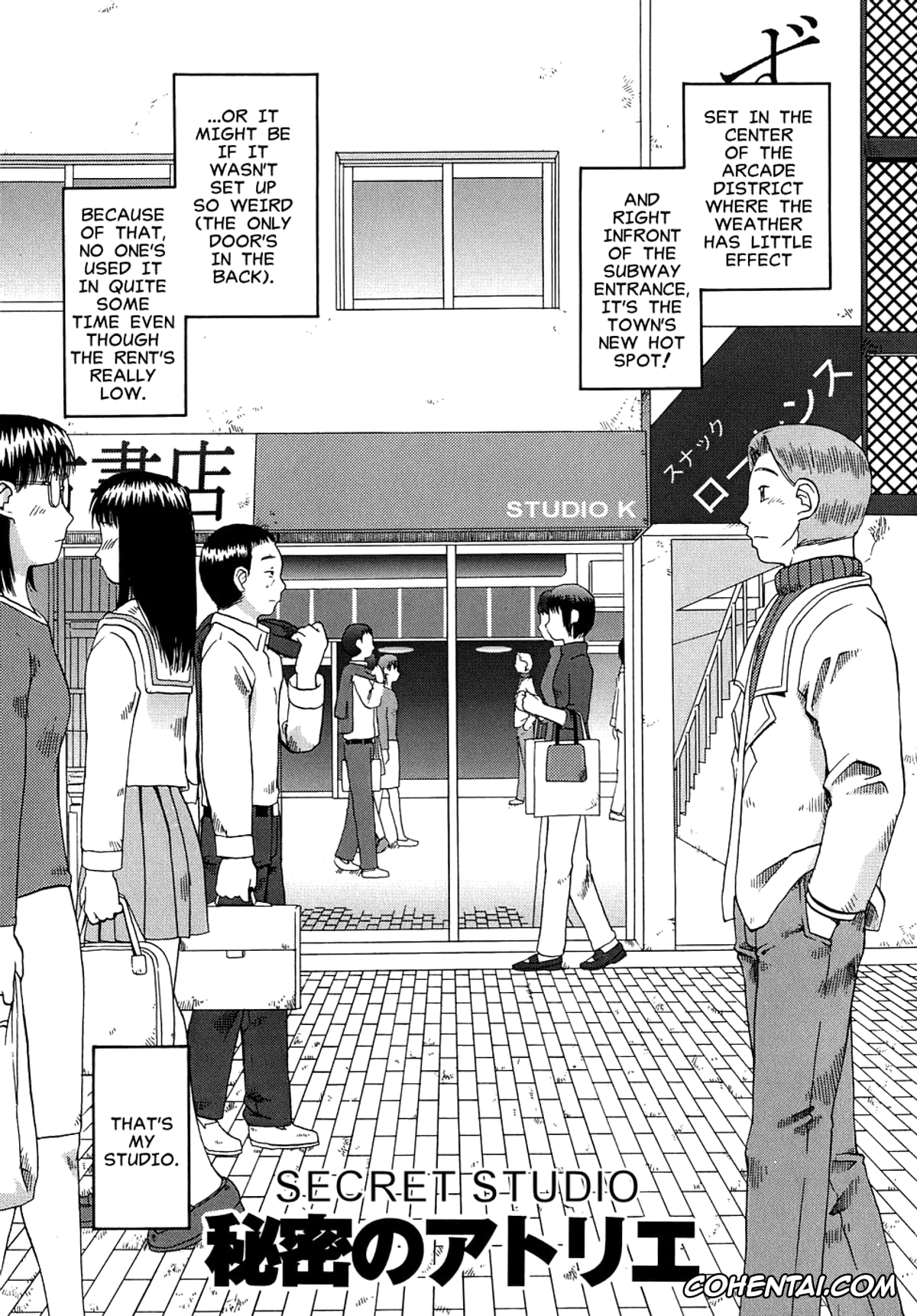 Original xxx, Himitsu no Atelier (Jii), pagina 1